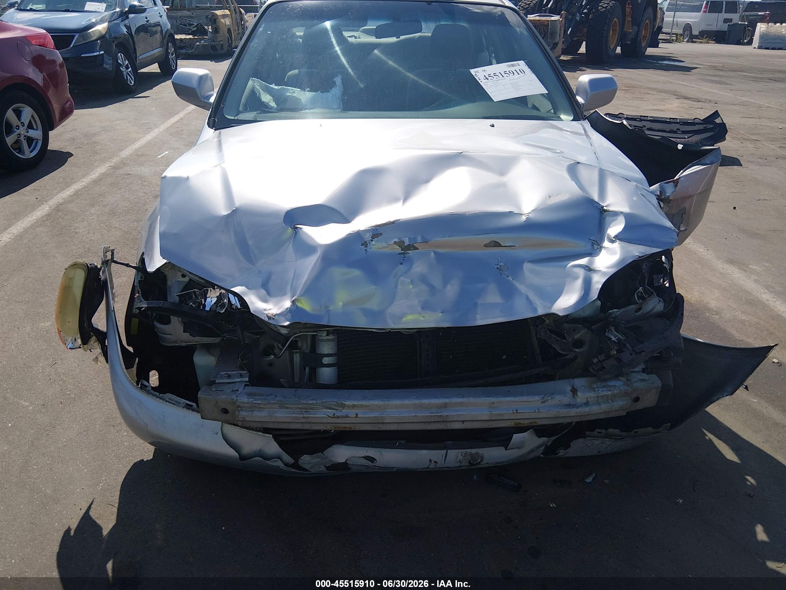 2002 Honda Accord 3.0 Lx Серебряный vin: 1HGCG16402A015377