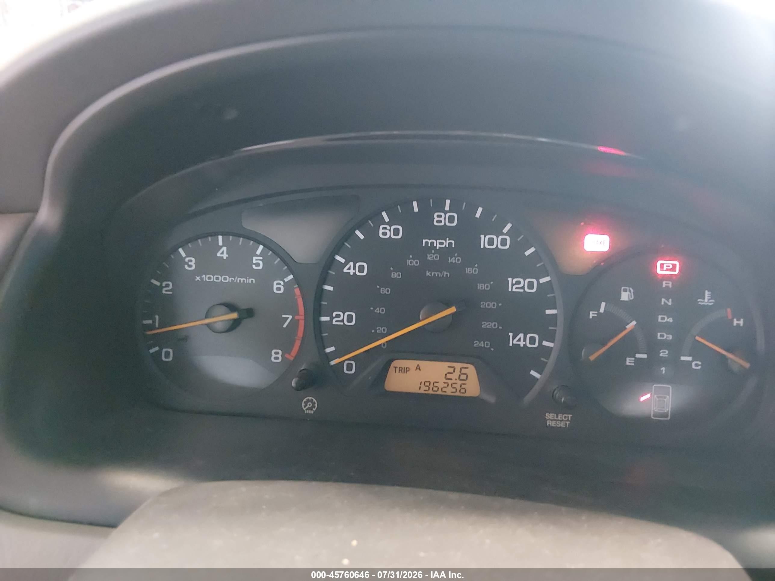 1998 Honda Accord Lx V6 Purple vin: 1HGCG1641WA013322