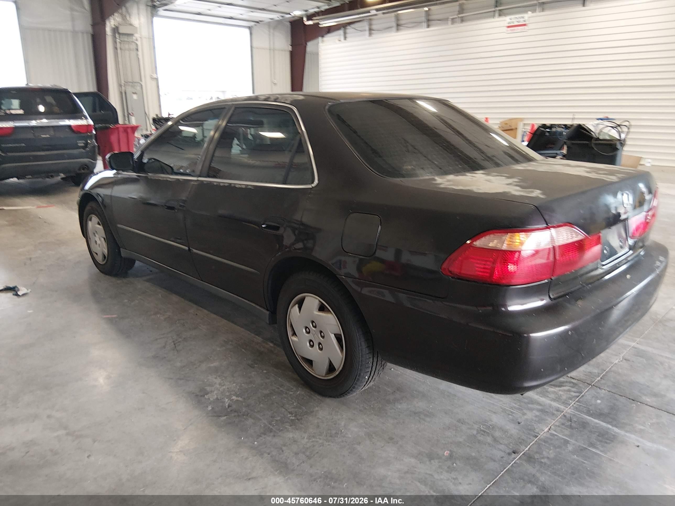 1998 Honda Accord Lx V6 Purple vin: 1HGCG1641WA013322