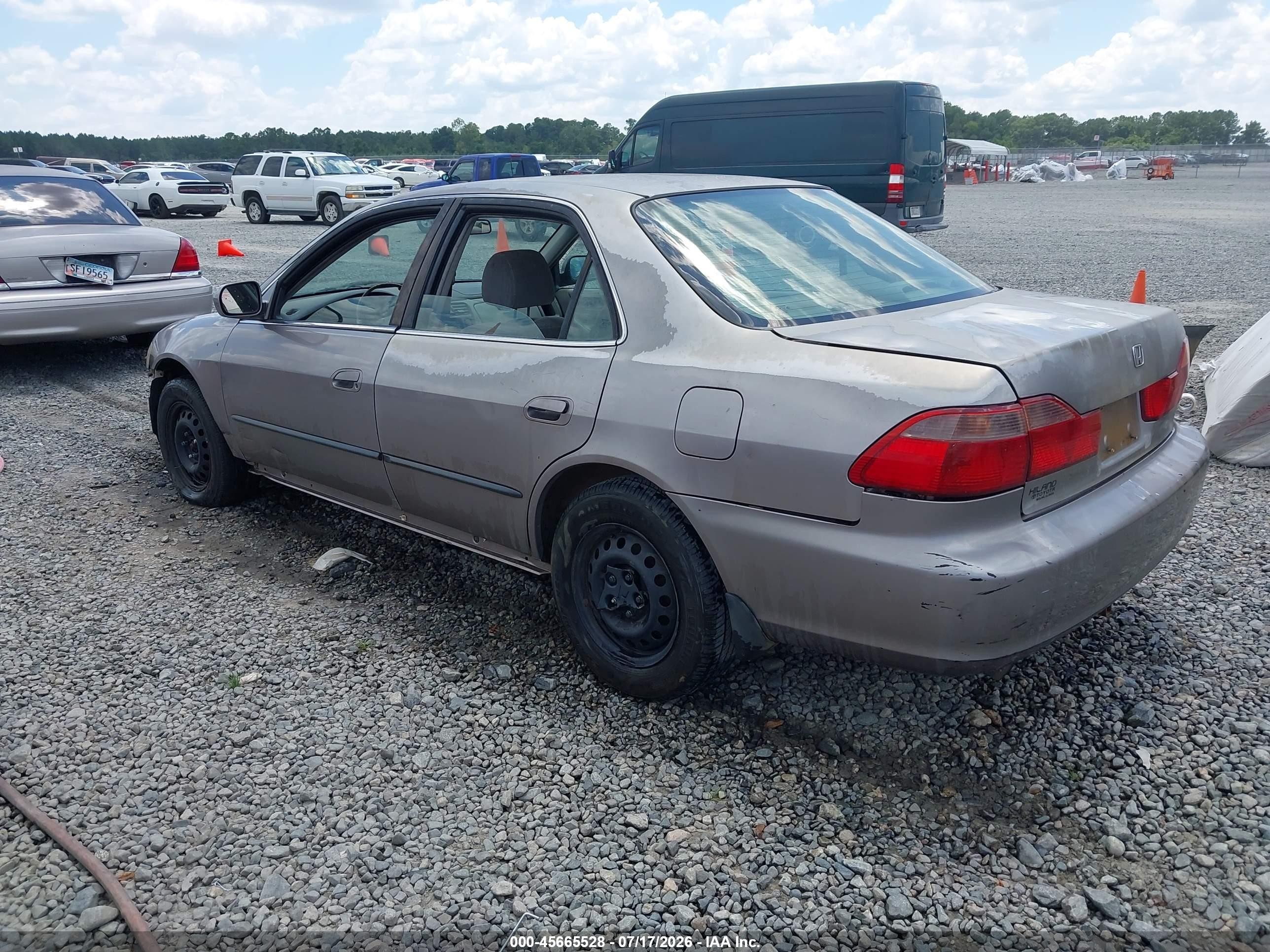 2000 Honda Accord 3.0 Lx Gray vin: 1HGCG1641YA017082