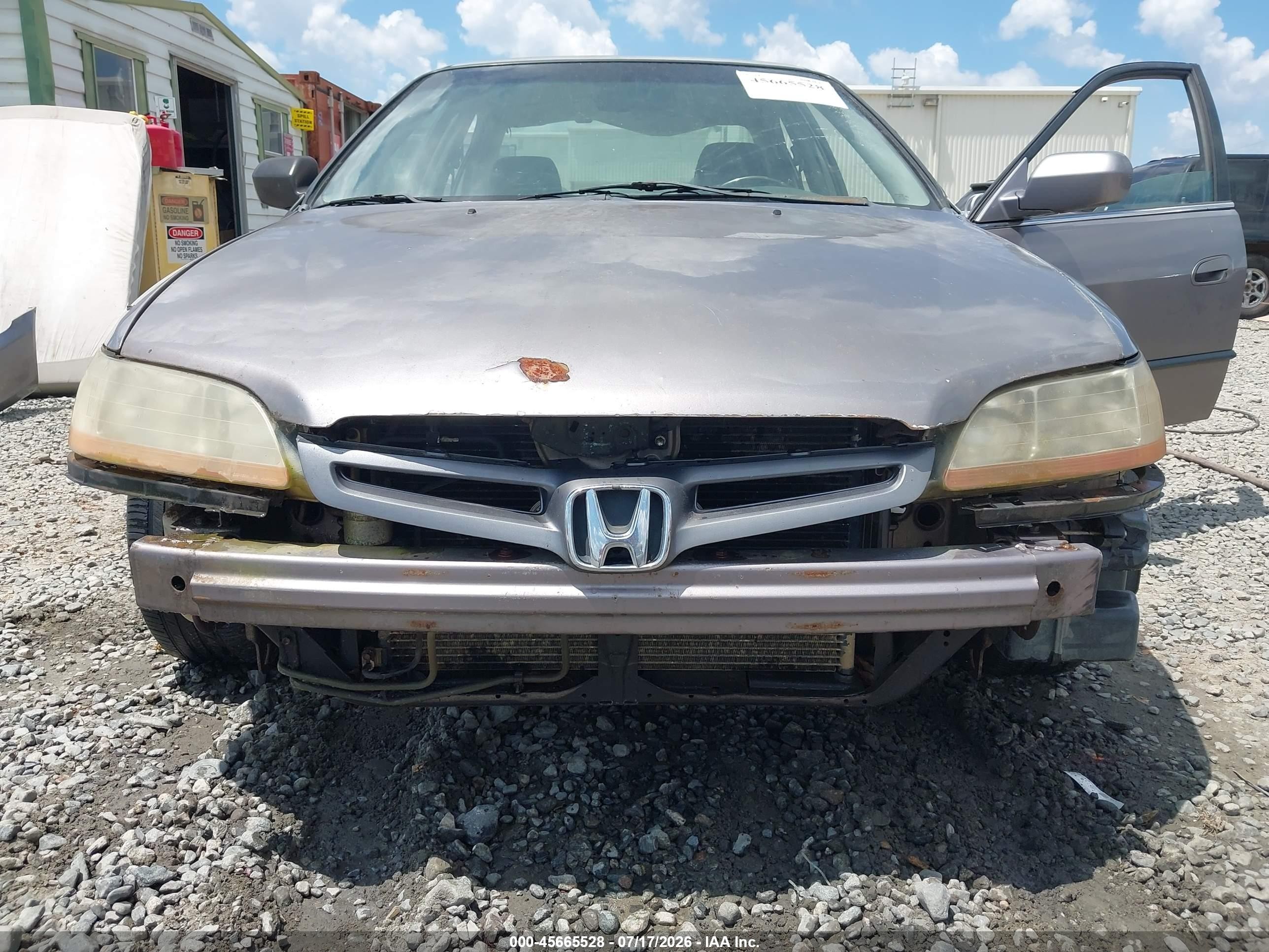 2000 Honda Accord 3.0 Lx Gray vin: 1HGCG1641YA017082