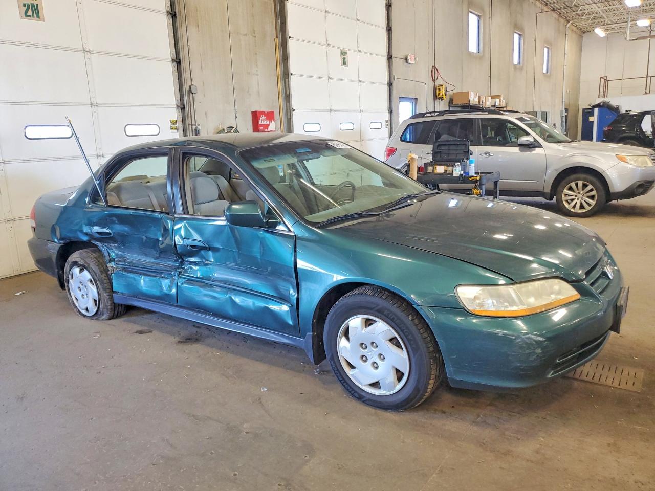 2002 Honda Accord Lx Green vin: 1HGCG16422A060787