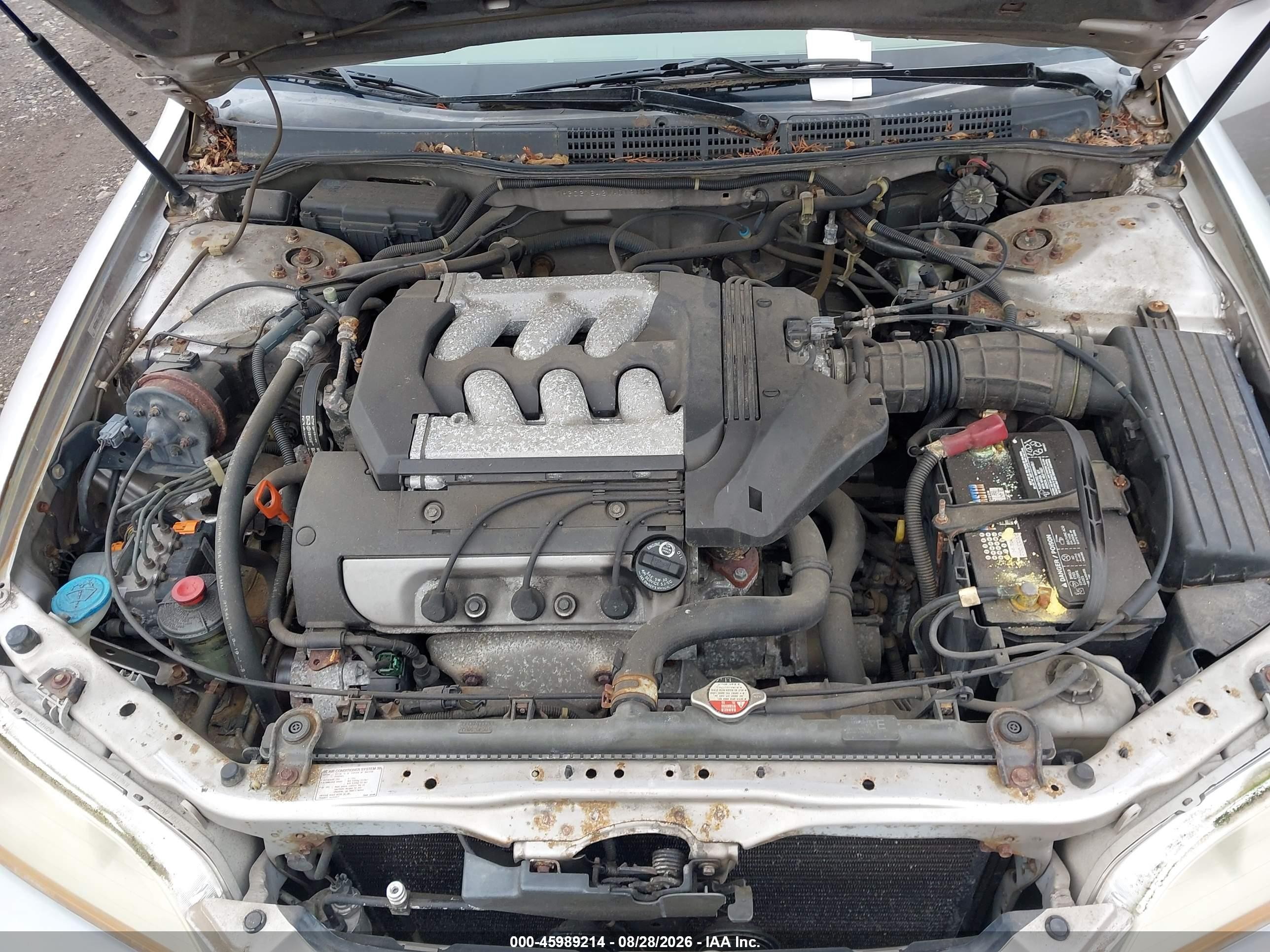 1998 Honda Accord Lx V6 Silver vin: 1HGCG1642WA013183