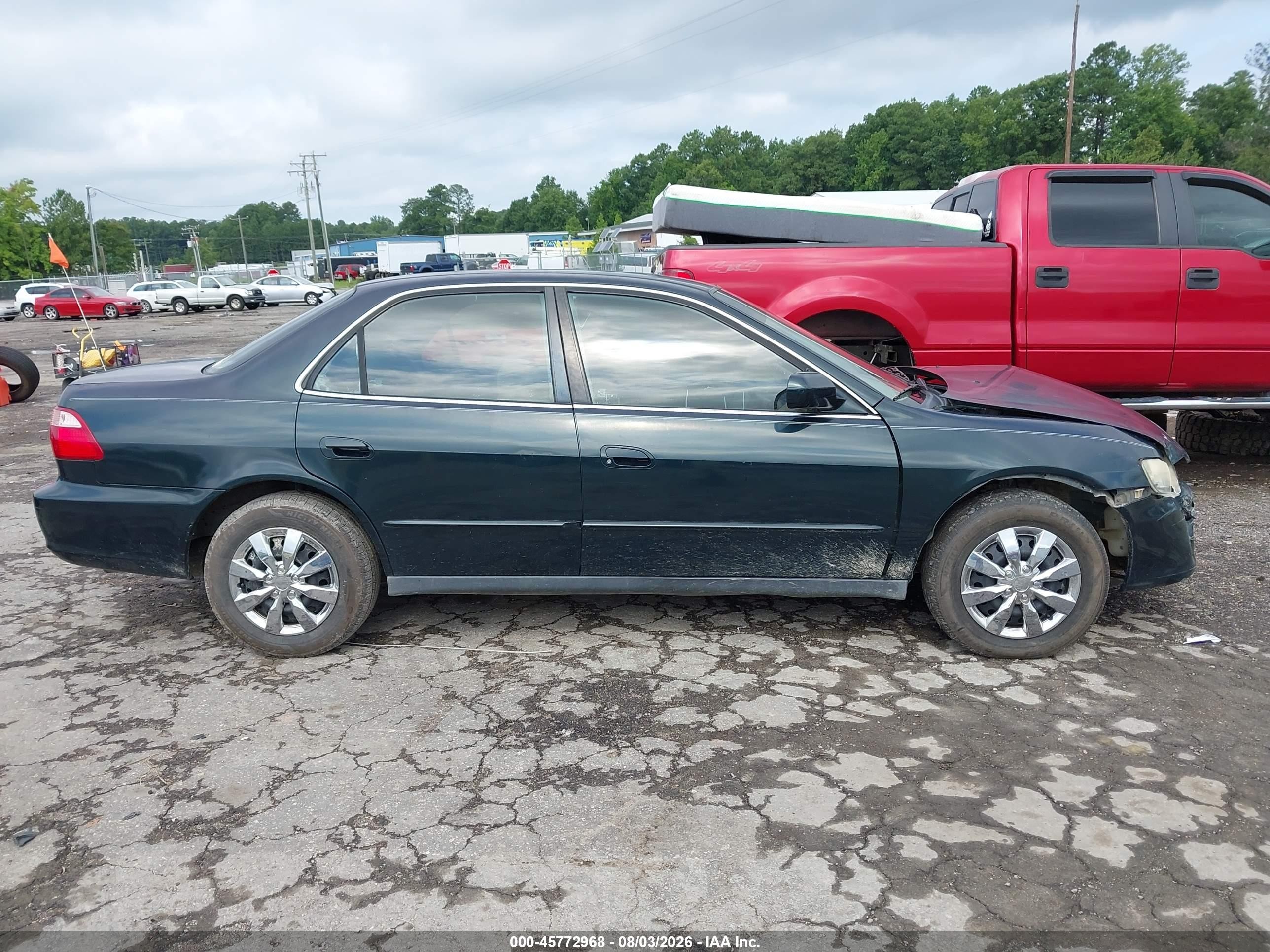 1998 Honda Accord Lx V6 Green vin: 1HGCG1642WA024250