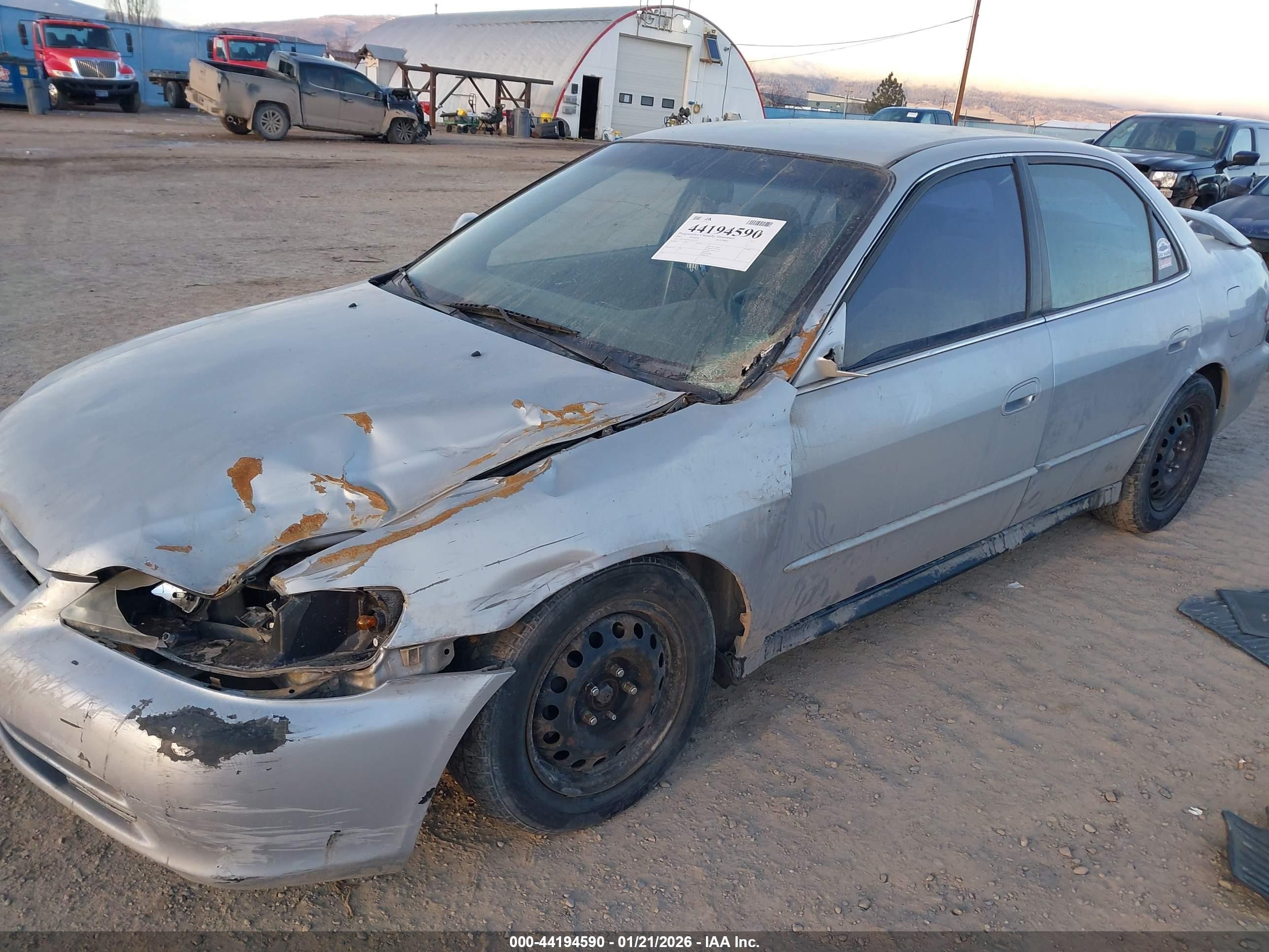 2001 Honda Accord 3.0 Lx Серебряный vin: 1HGCG16441A073314