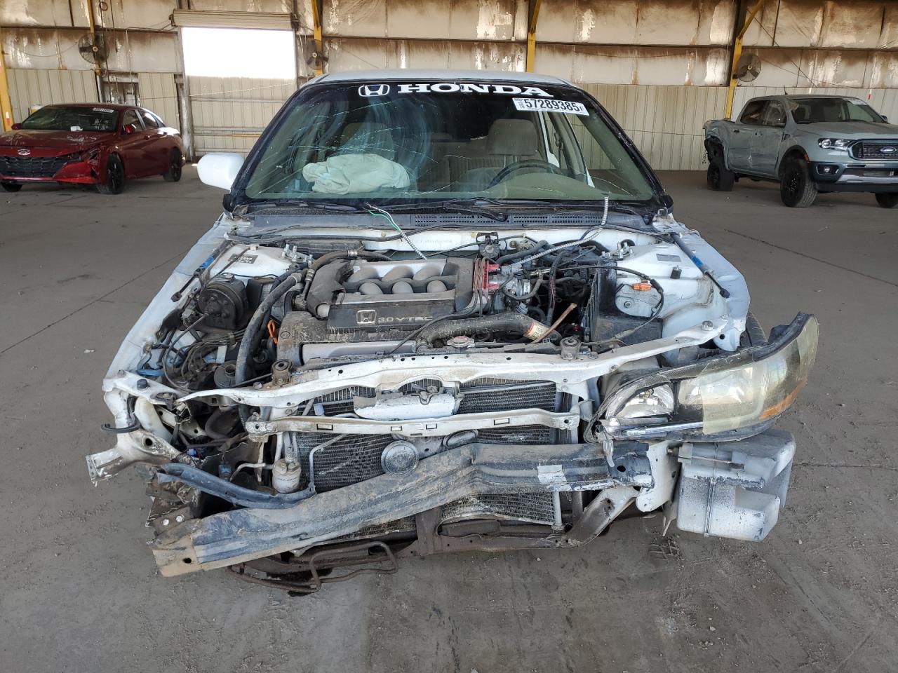 1998 Honda Accord Lx White vin: 1HGCG1644WA000466