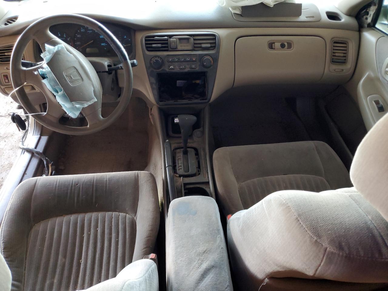 1998 Honda Accord Lx White vin: 1HGCG1644WA000466