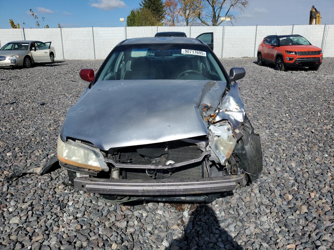 2000 Honda Accord Lx Tan vin: 1HGCG1644YA021790