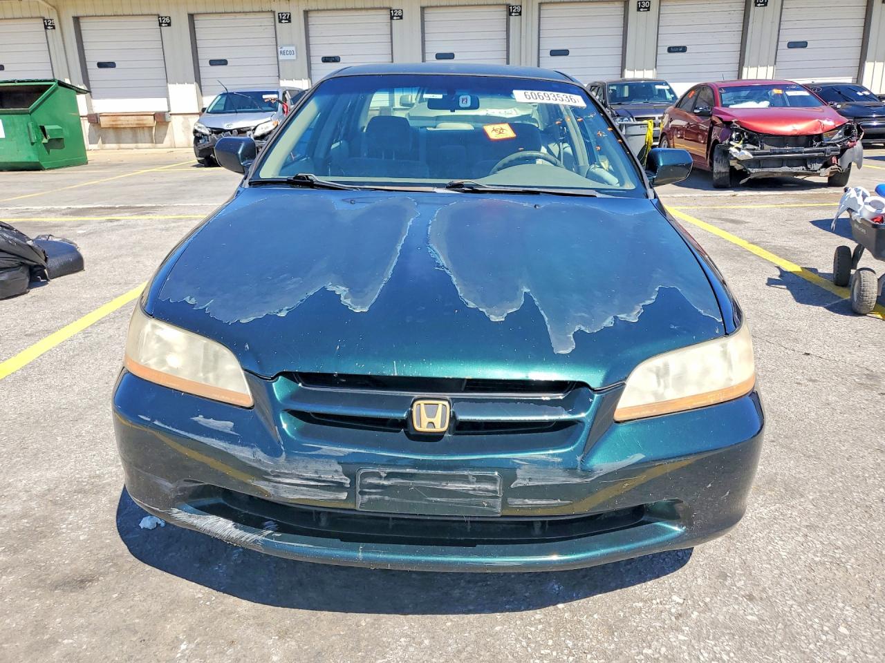 2000 Honda Accord Lx Green vin: 1HGCG1644YA046401