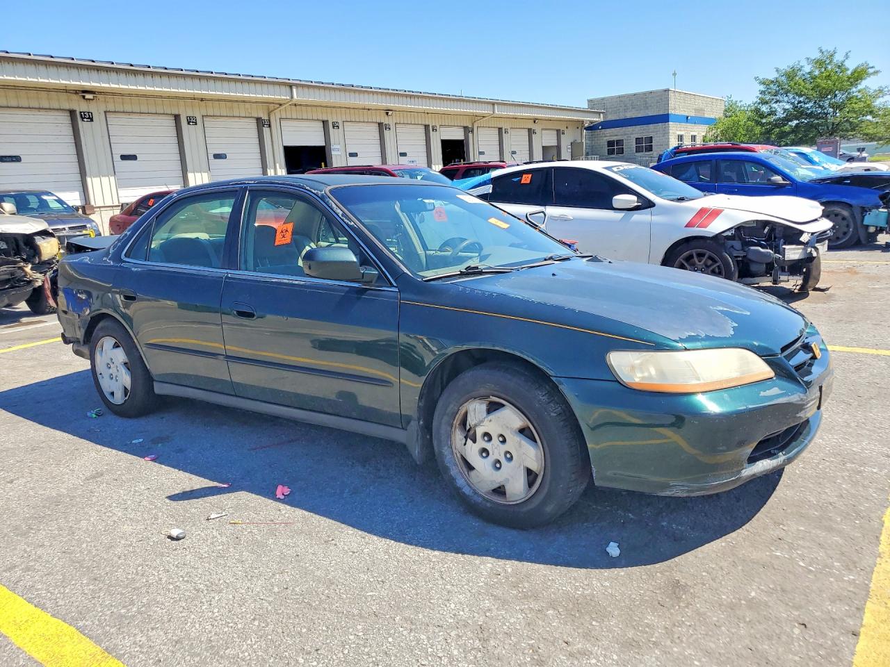 2000 Honda Accord Lx Green vin: 1HGCG1644YA046401