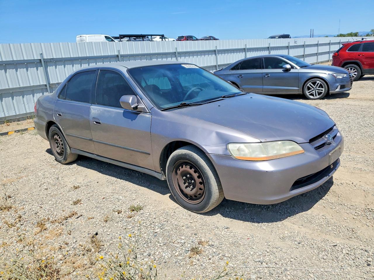 2000 Honda Accord Lx Gray vin: 1HGCG1645YA058377