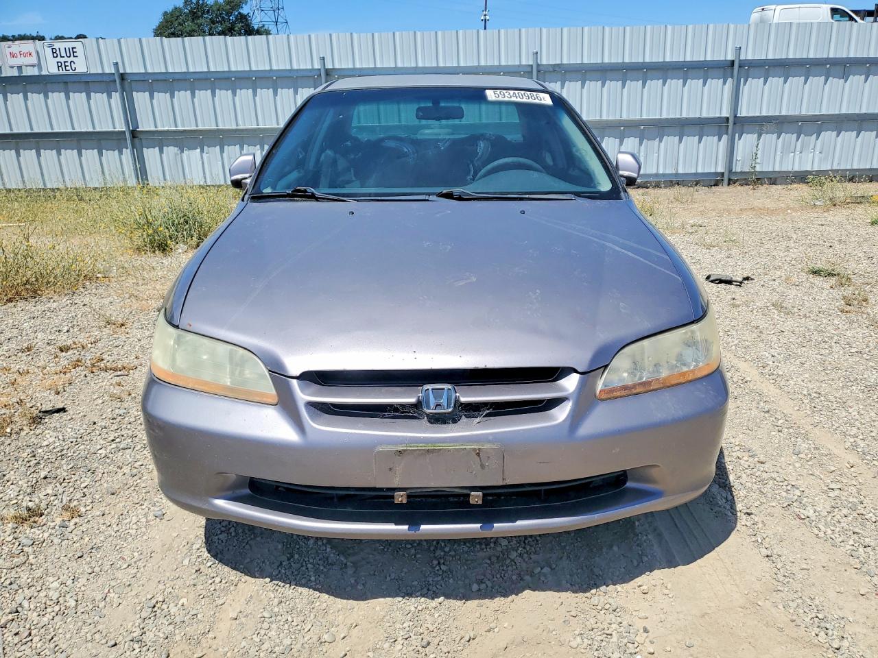 2000 Honda Accord Lx Gray vin: 1HGCG1645YA058377