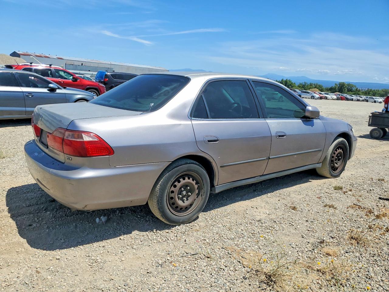 2000 Honda Accord Lx Gray vin: 1HGCG1645YA058377