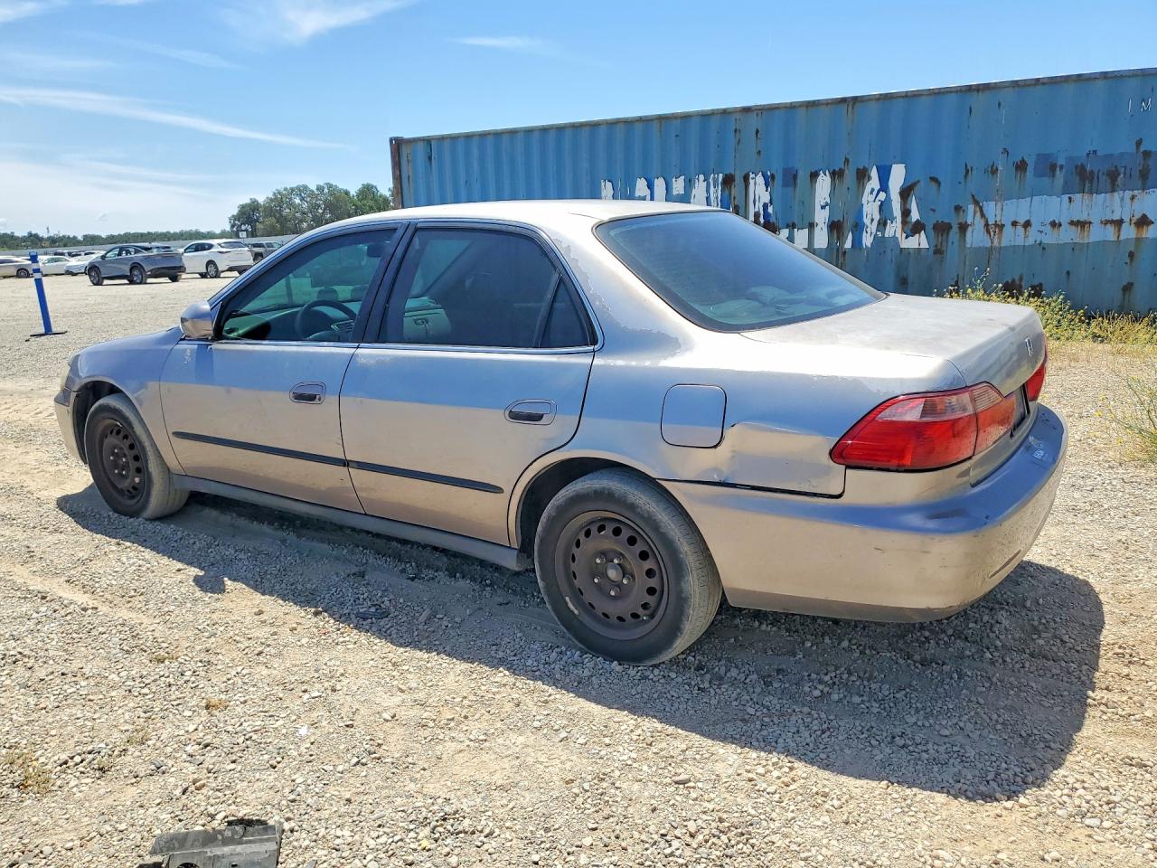 2000 Honda Accord Lx Gray vin: 1HGCG1645YA058377