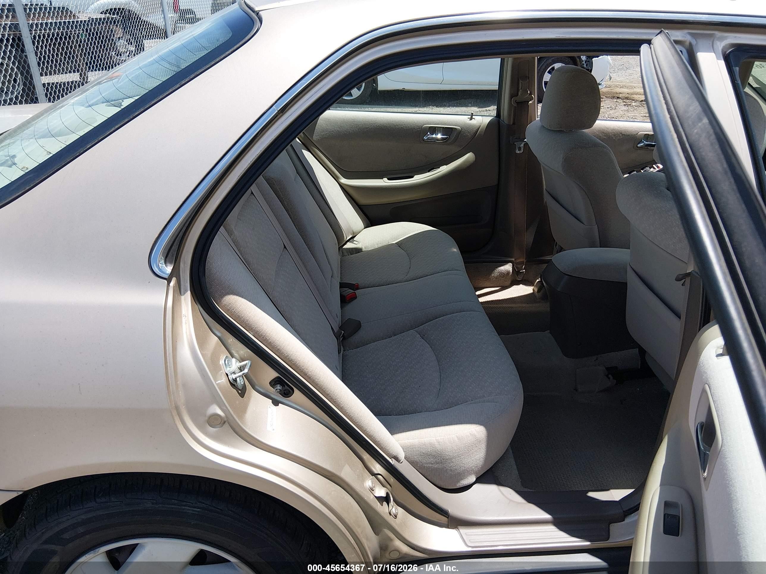 2002 Honda Accord 3.0 Lx Бежевый vin: 1HGCG16462A036489