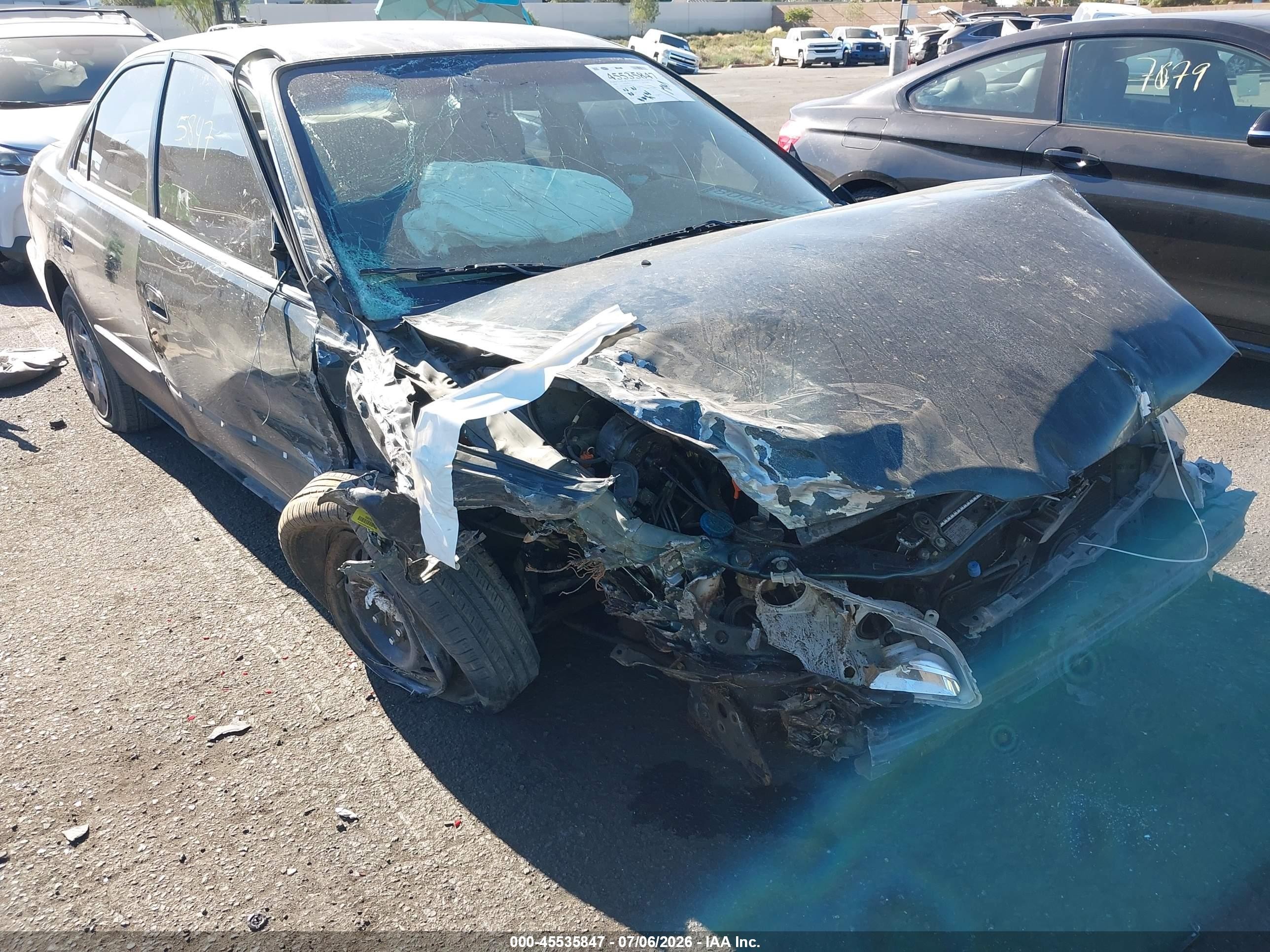 1998 Honda Accord Lx V6 Green vin: 1HGCG1646WA024557