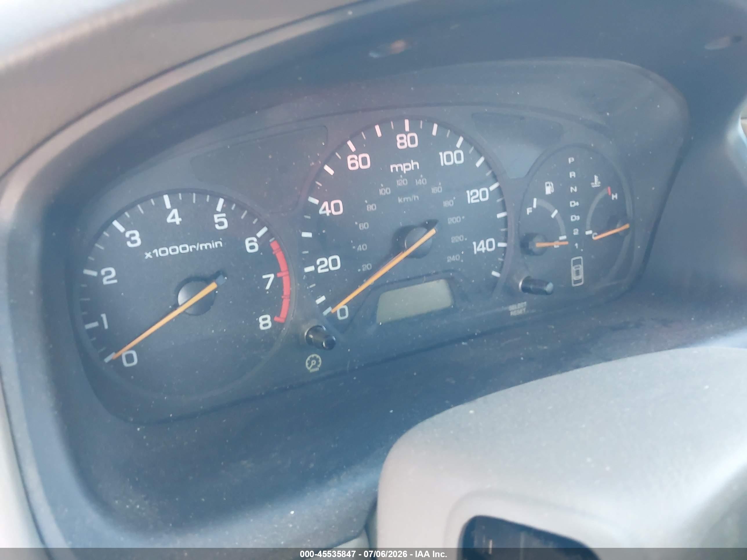 1998 Honda Accord Lx V6 Green vin: 1HGCG1646WA024557