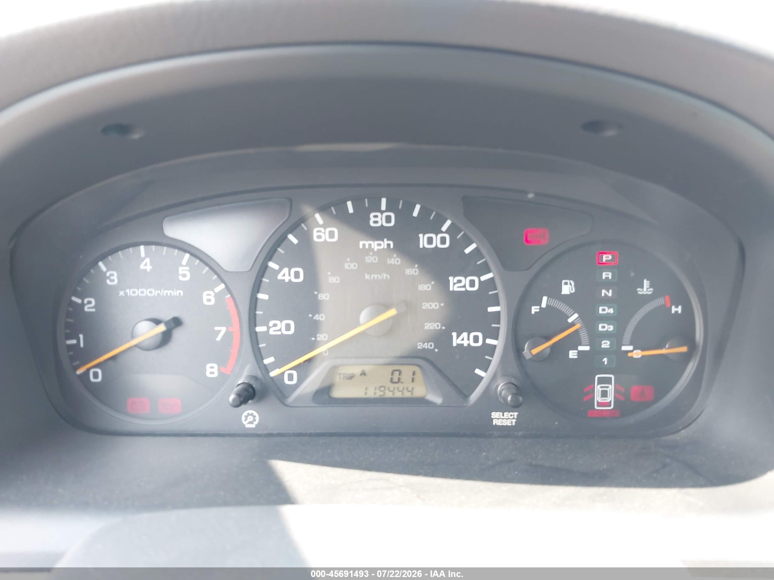 1998 Honda Accord Lx V6 Purple vin: 1HGCG1647WA022428