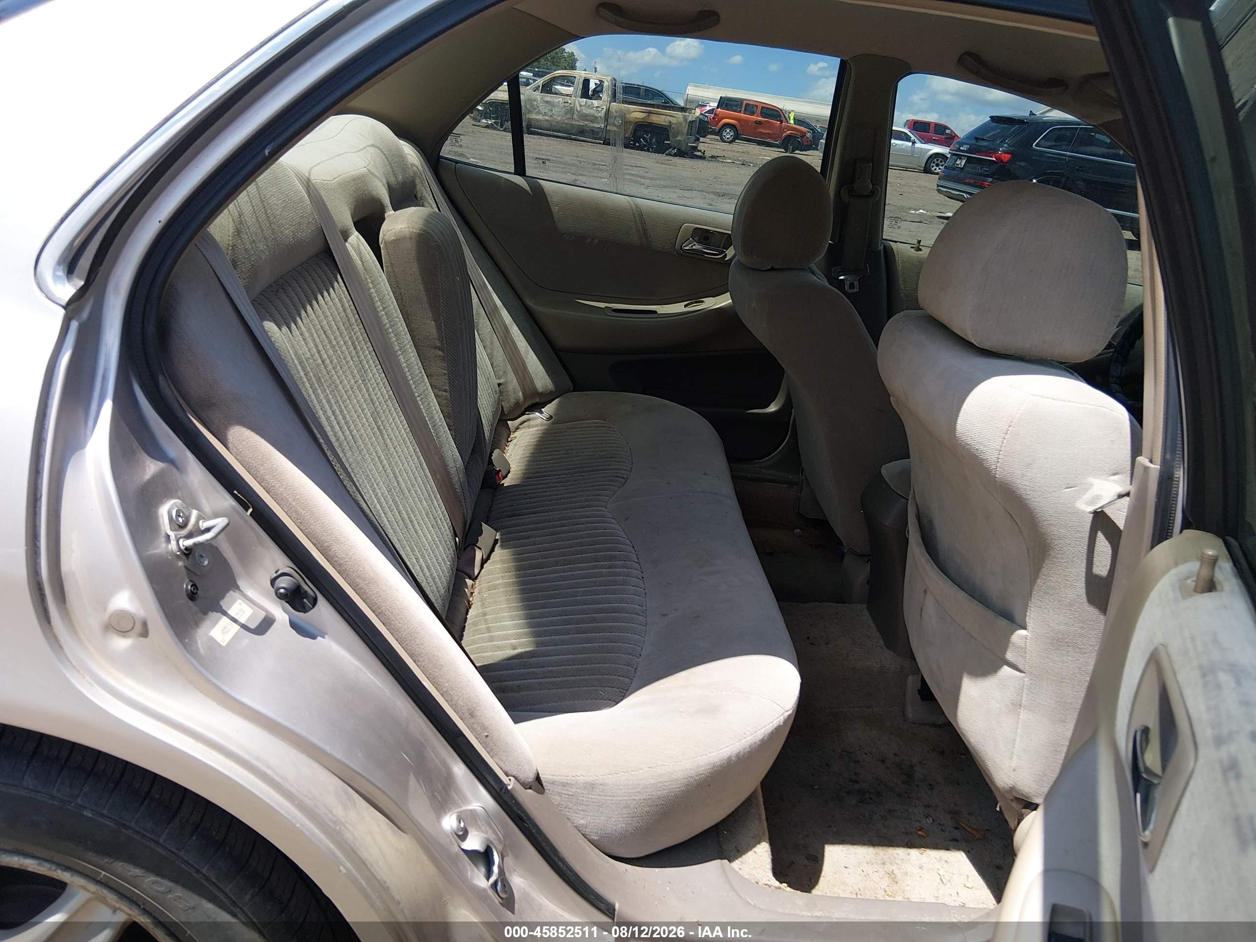 1998 Honda Accord Lx V6 Gray vin: 1HGCG1647WA025152