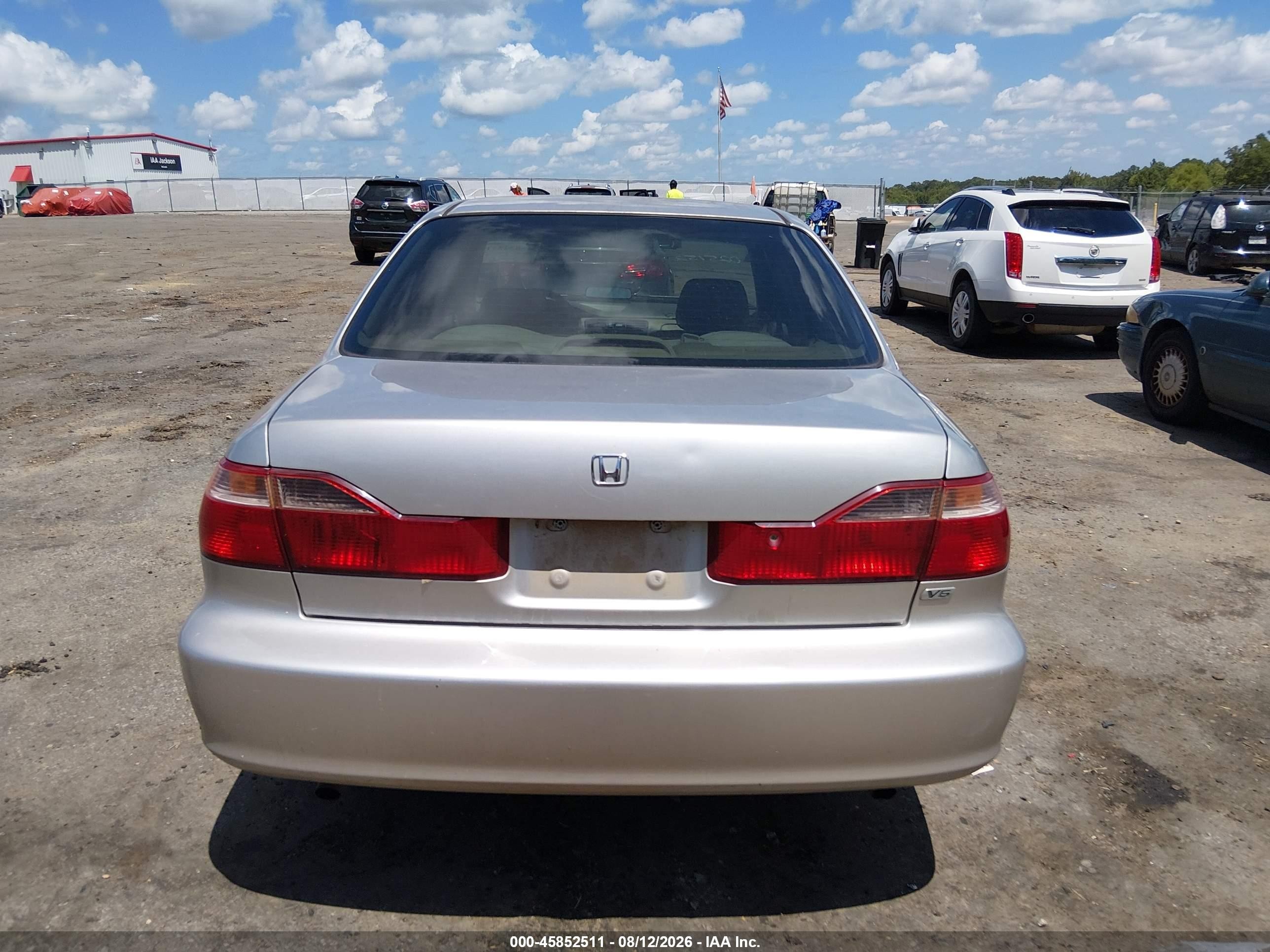 1998 Honda Accord Lx V6 Gray vin: 1HGCG1647WA025152