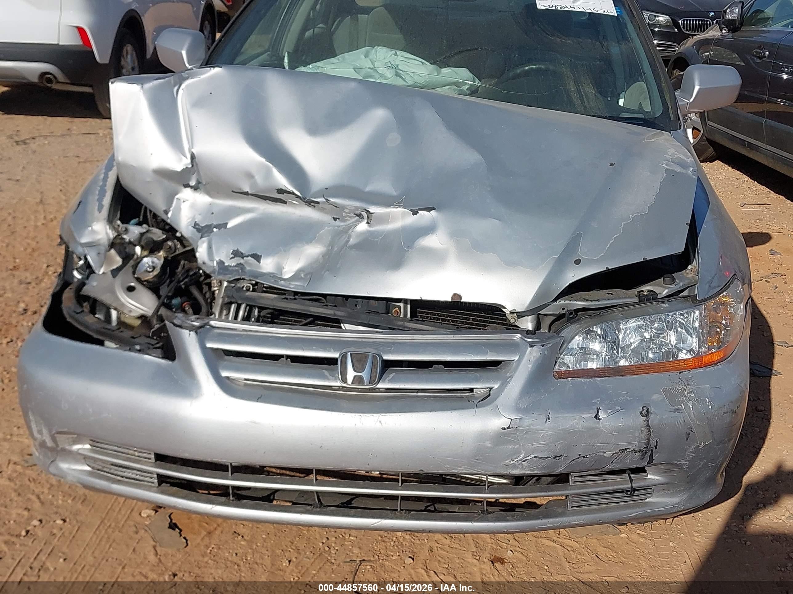 2001 Honda Accord 3.0 Lx Silver vin: 1HGCG16481A069346