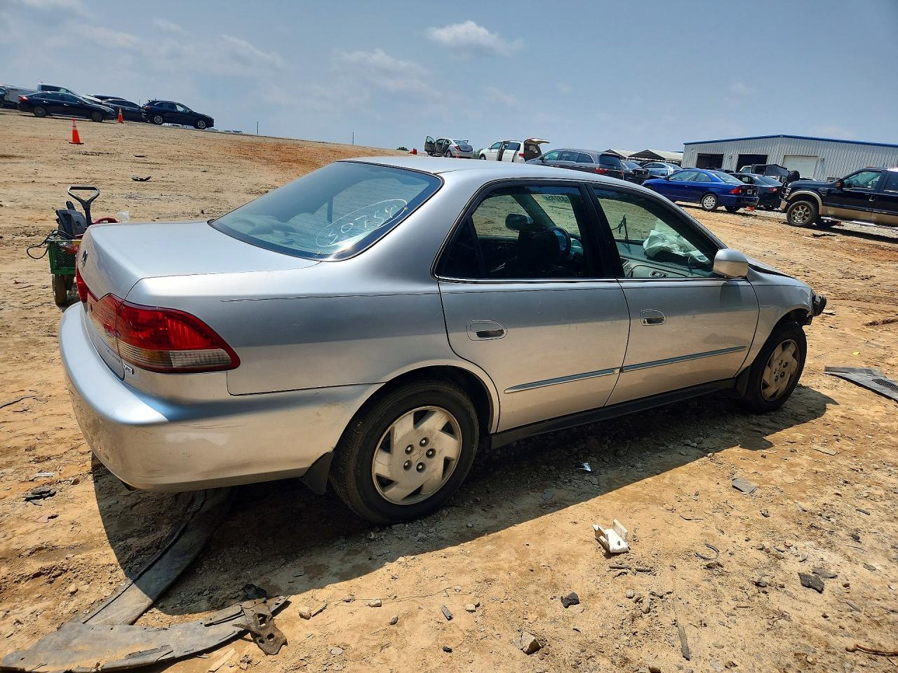 2001 Honda Accord Lx Silver vin: 1HGCG16481A069573