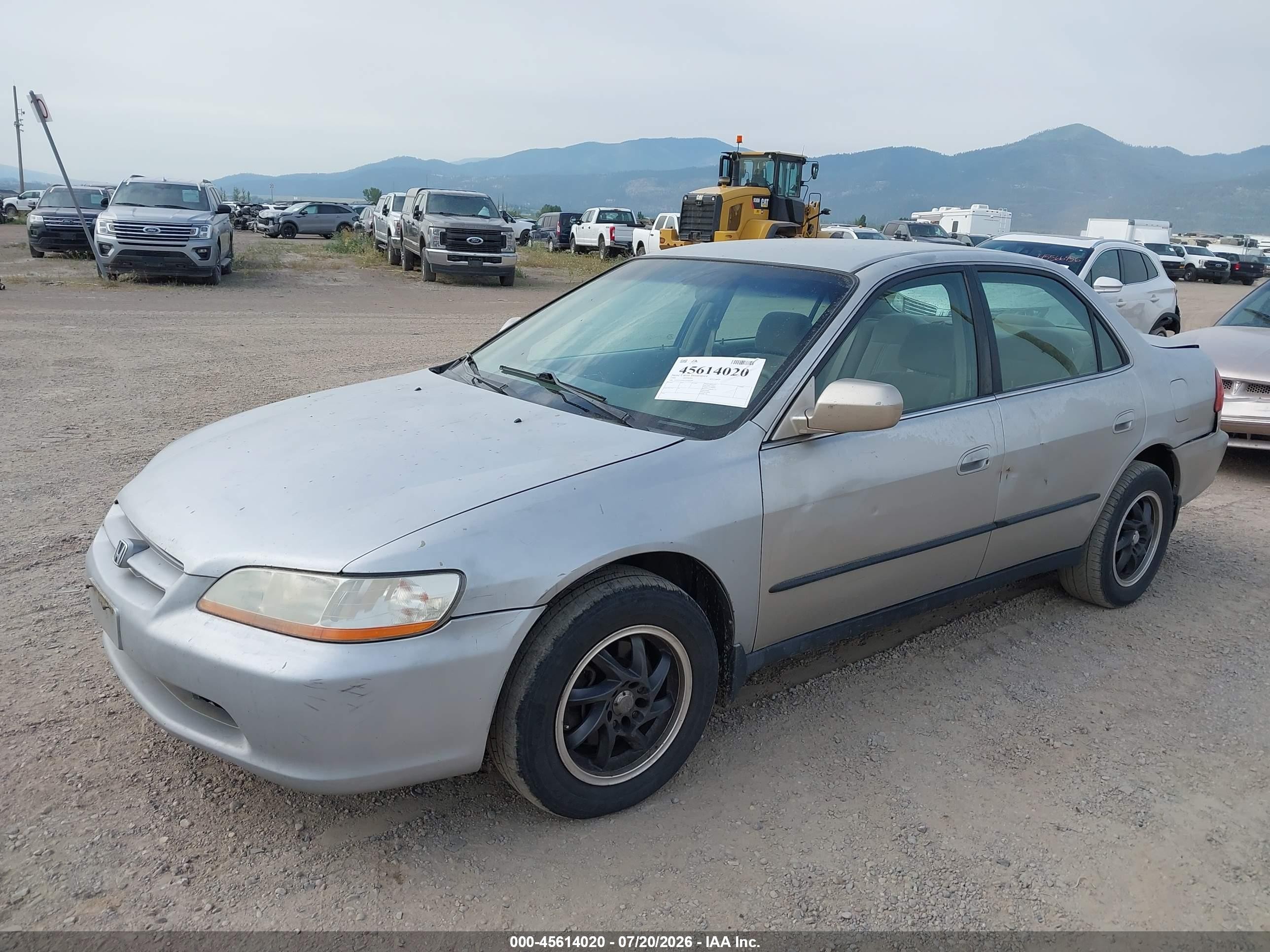 1999 Honda Accord Lx V6 Серебряный vin: 1HGCG1648XA065208