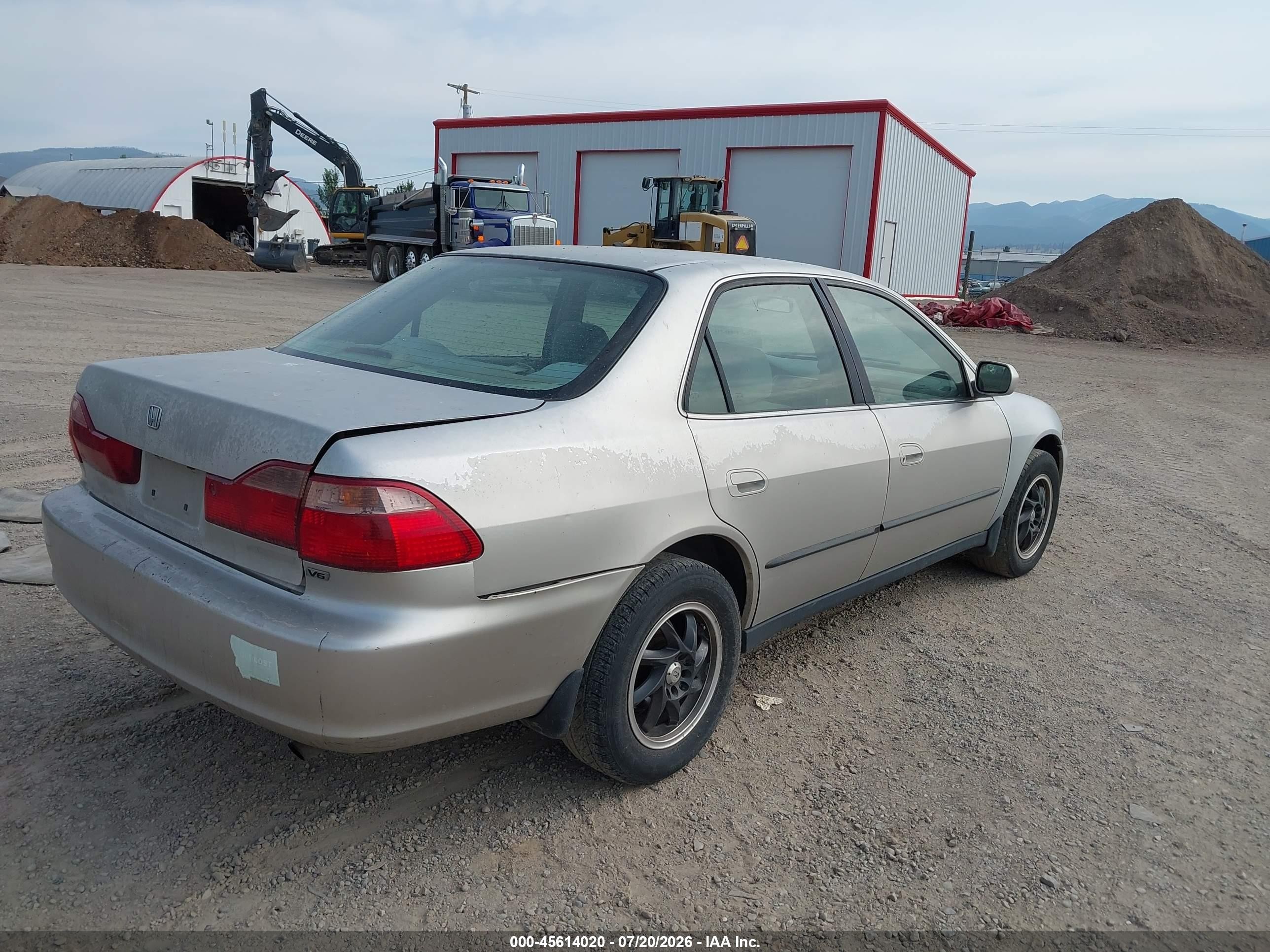 1999 Honda Accord Lx V6 Серебряный vin: 1HGCG1648XA065208