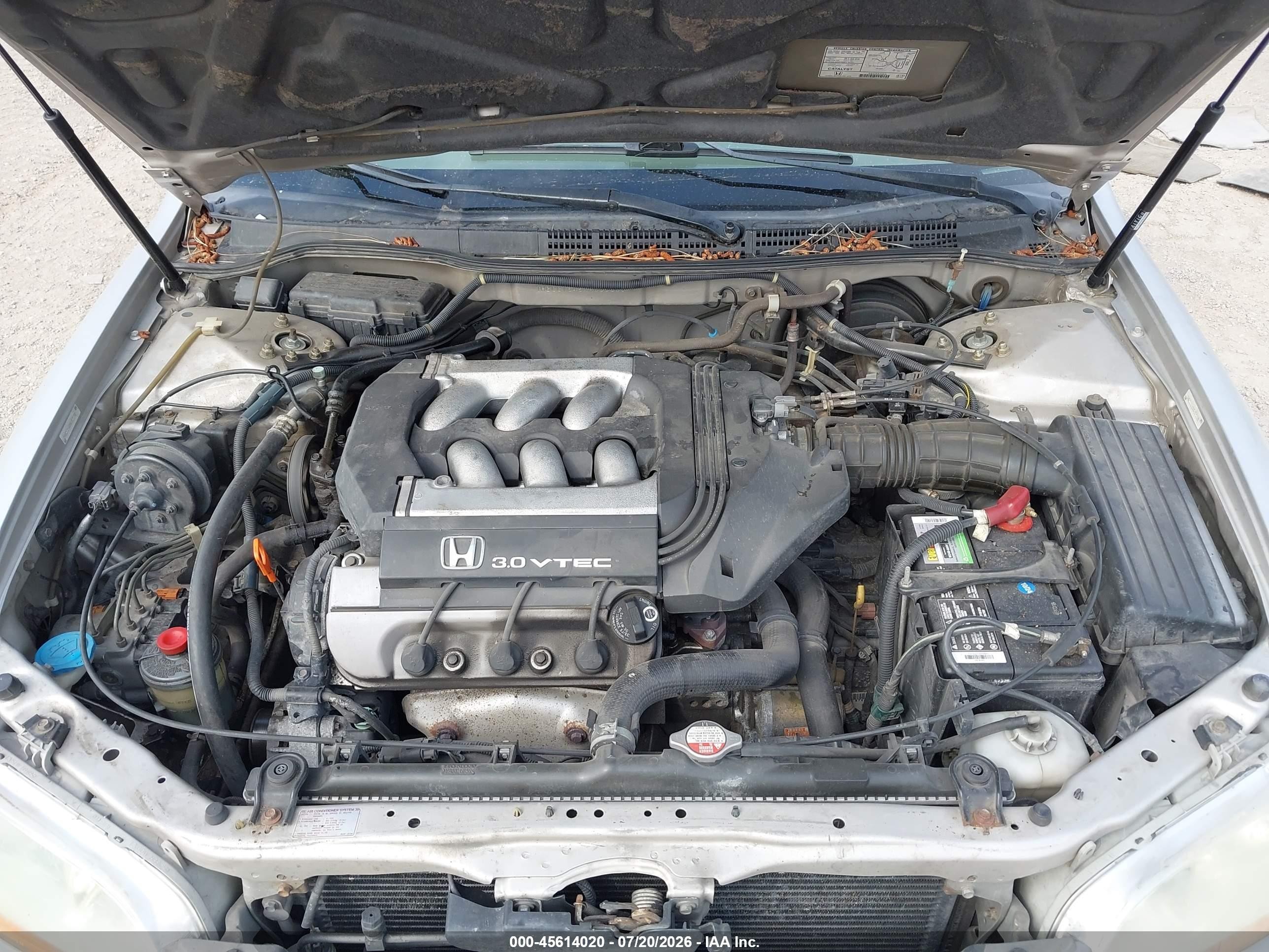 1999 Honda Accord Lx V6 Серебряный vin: 1HGCG1648XA065208