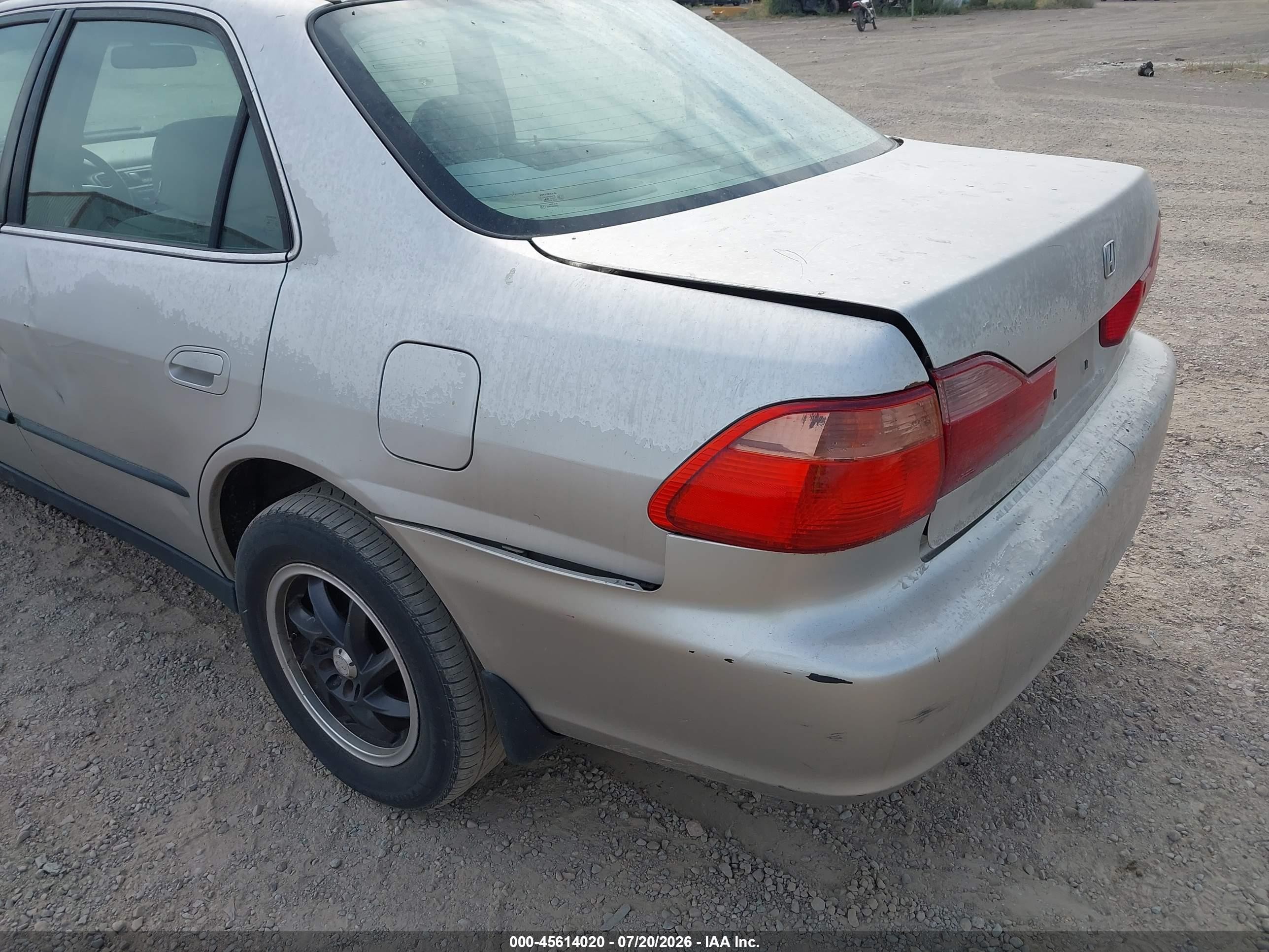 1999 Honda Accord Lx V6 Серебряный vin: 1HGCG1648XA065208