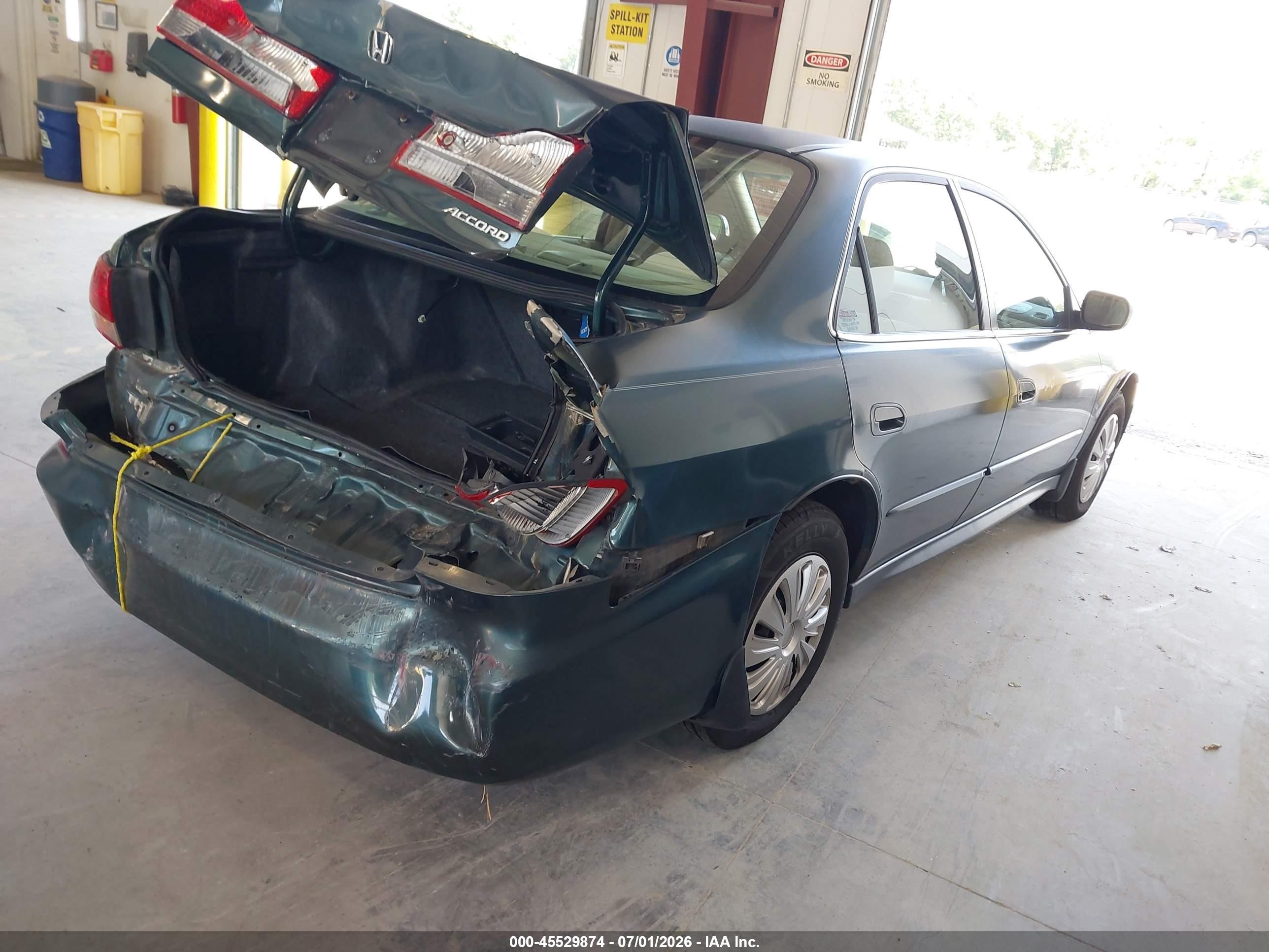 2002 Honda Accord 3.0 Lx Зеленый vin: 1HGCG16492A057756