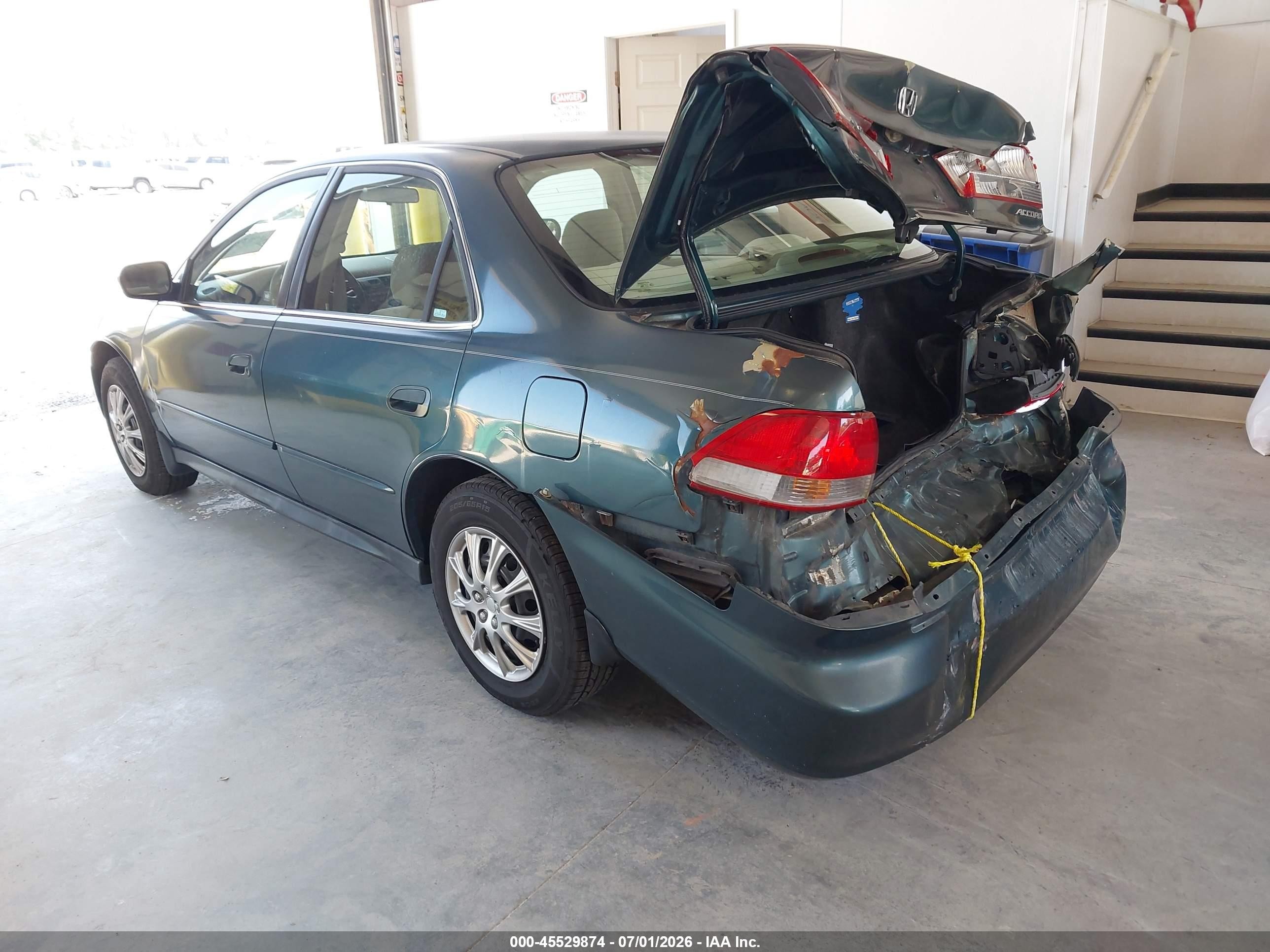 2002 Honda Accord 3.0 Lx Зеленый vin: 1HGCG16492A057756