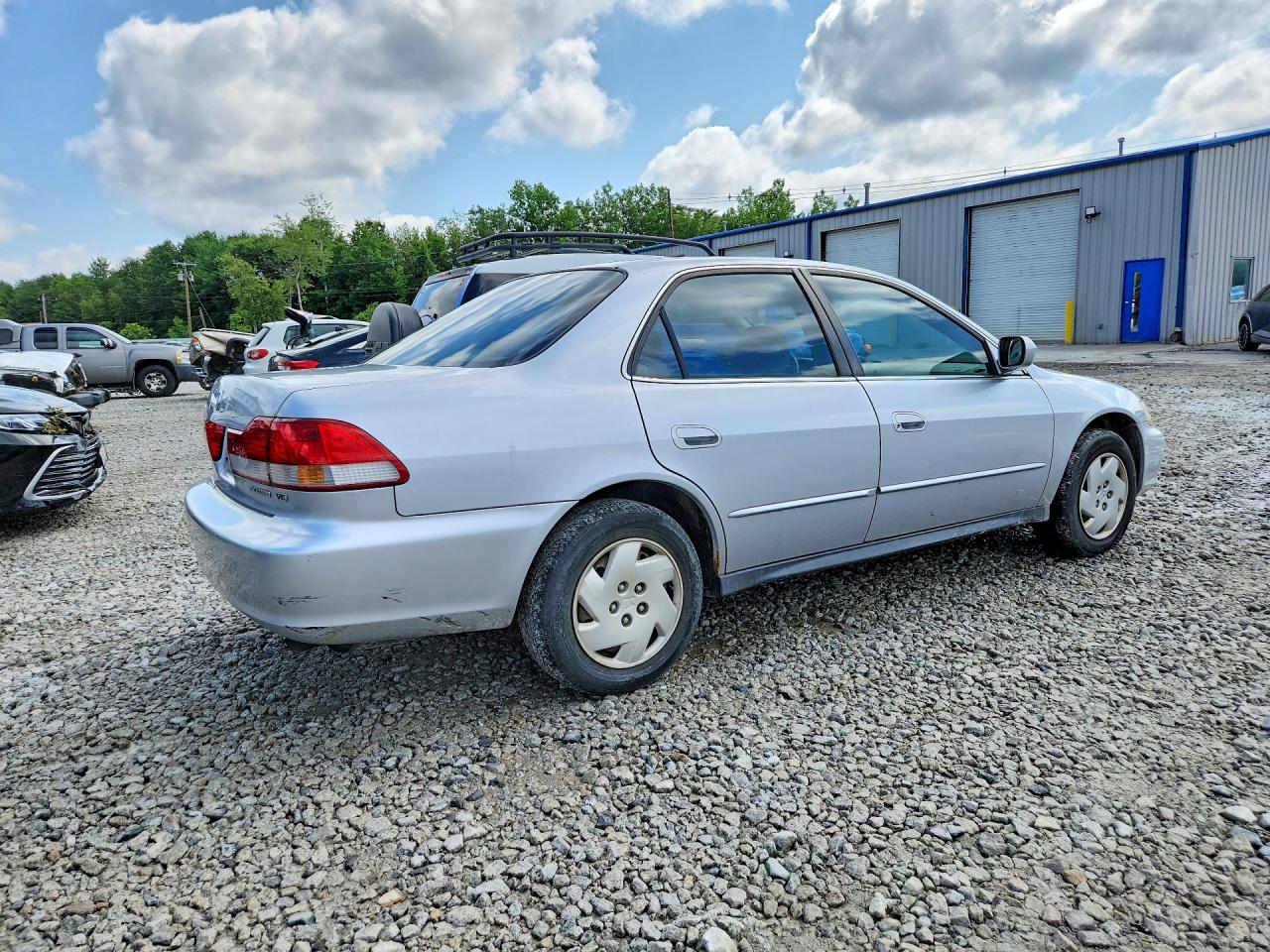 2002 Honda Accord Lx Gray vin: 1HGCG16492A081491