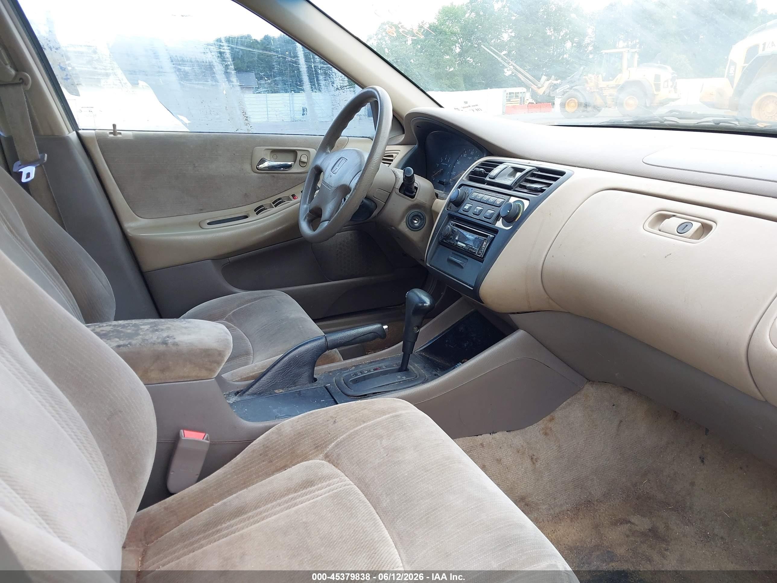 1999 Honda Accord Lx V6 Серебряный vin: 1HGCG1649XA011402