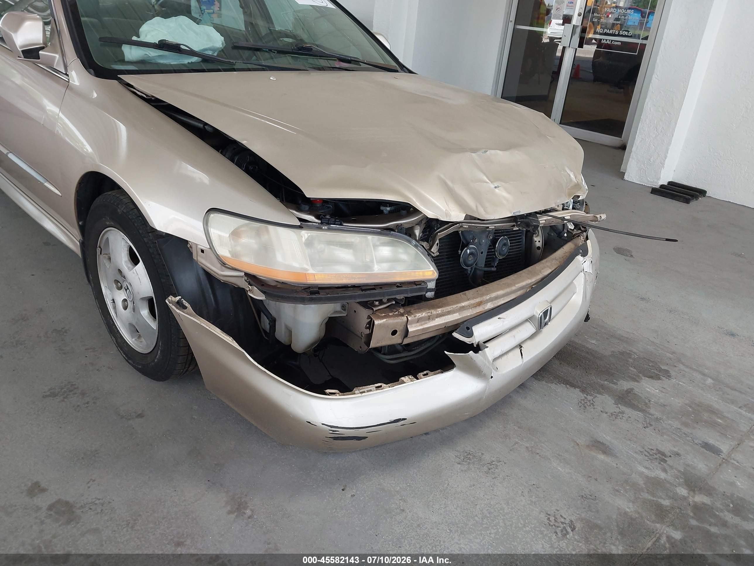 2001 Honda Accord 3.0 Ex Gold vin: 1HGCG16501A000269