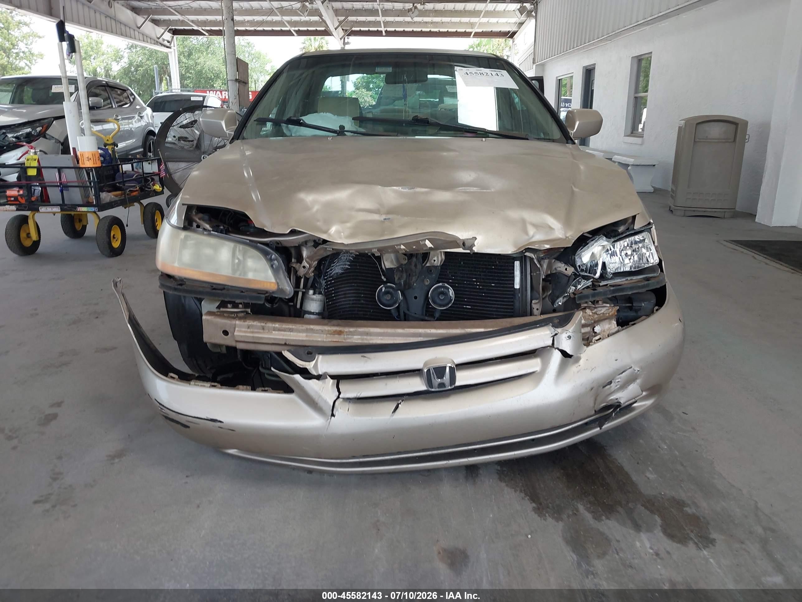 2001 Honda Accord 3.0 Ex Gold vin: 1HGCG16501A000269
