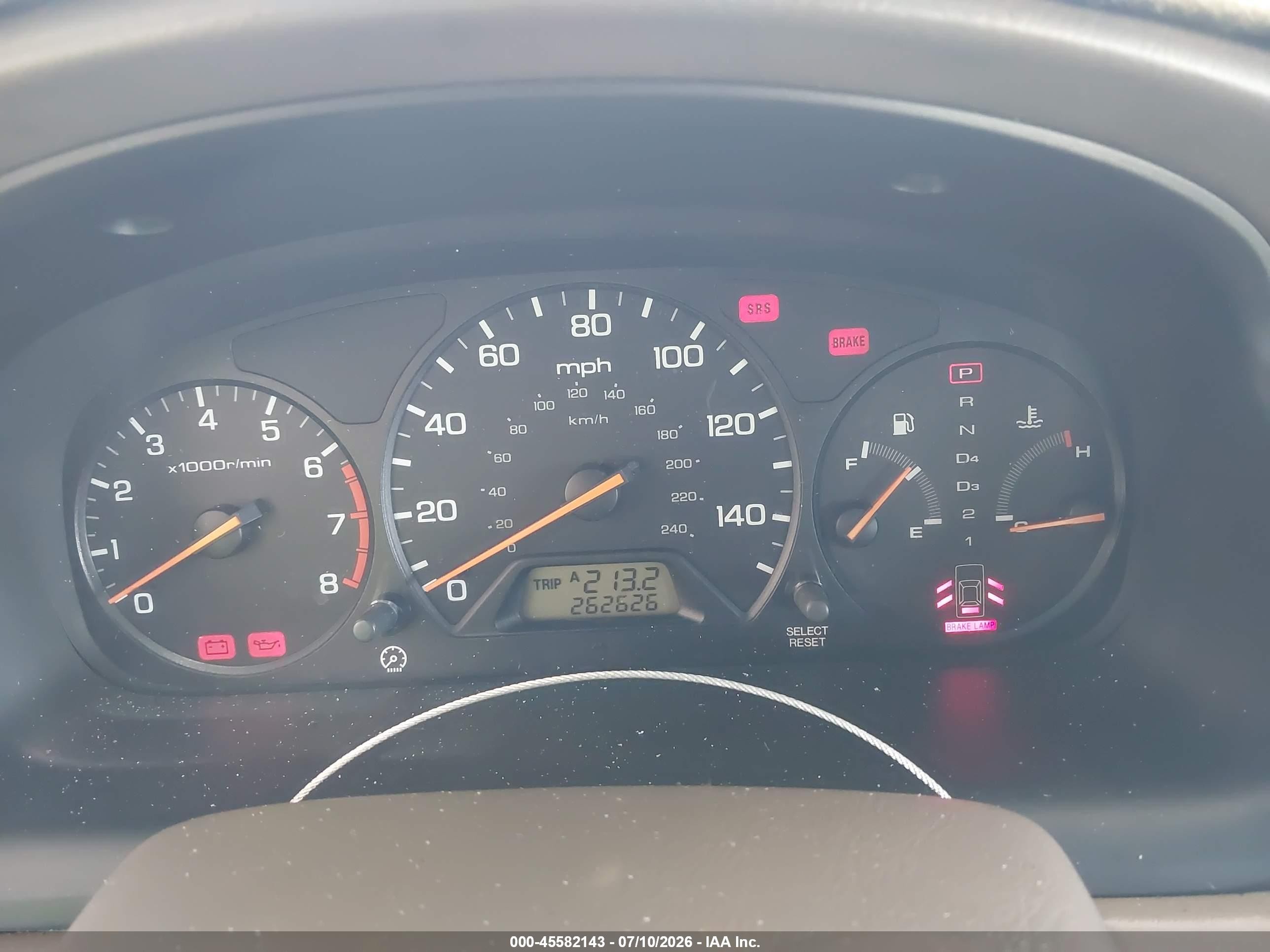 2001 Honda Accord 3.0 Ex Gold vin: 1HGCG16501A000269