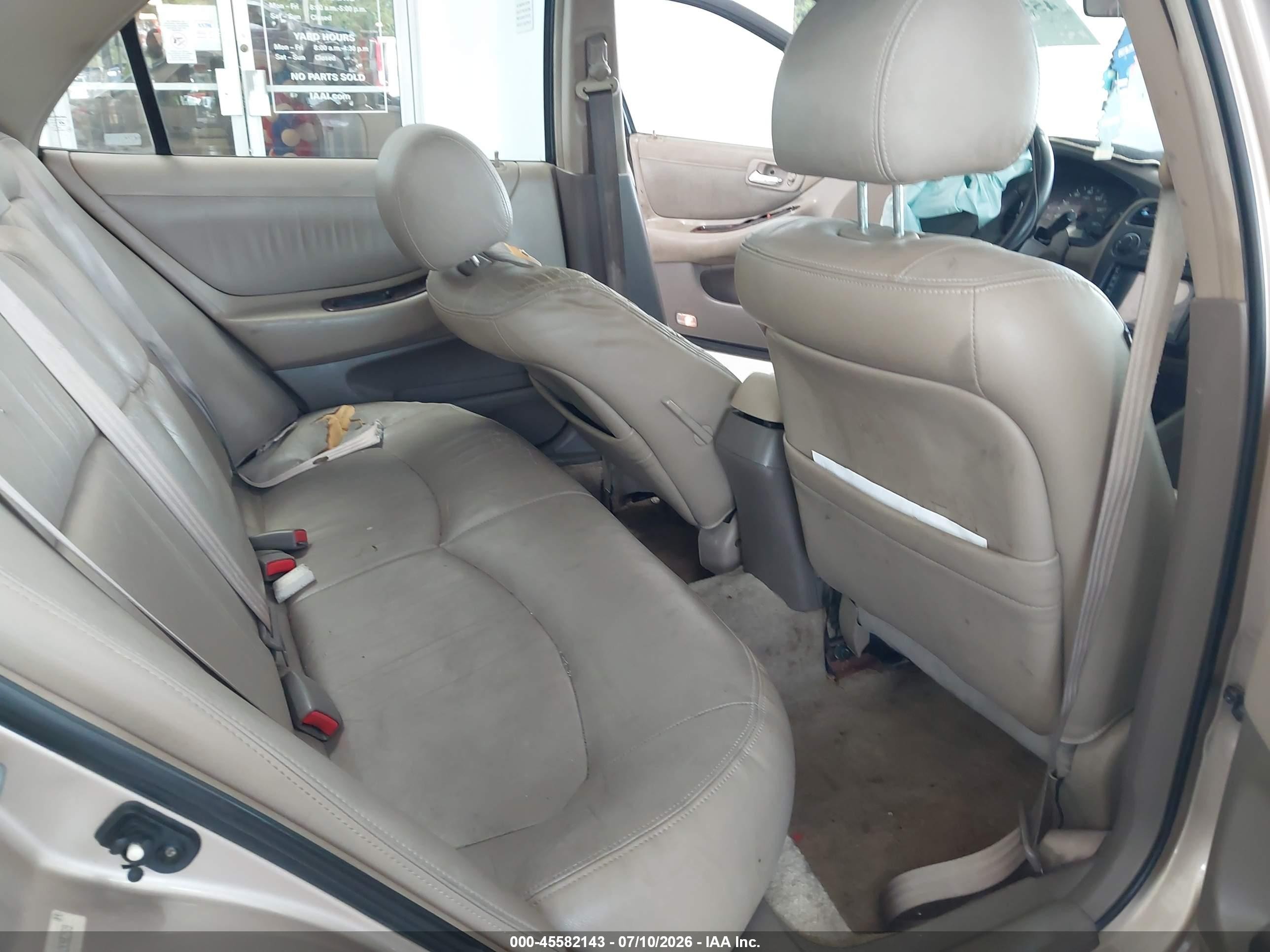 2001 Honda Accord 3.0 Ex Gold vin: 1HGCG16501A000269