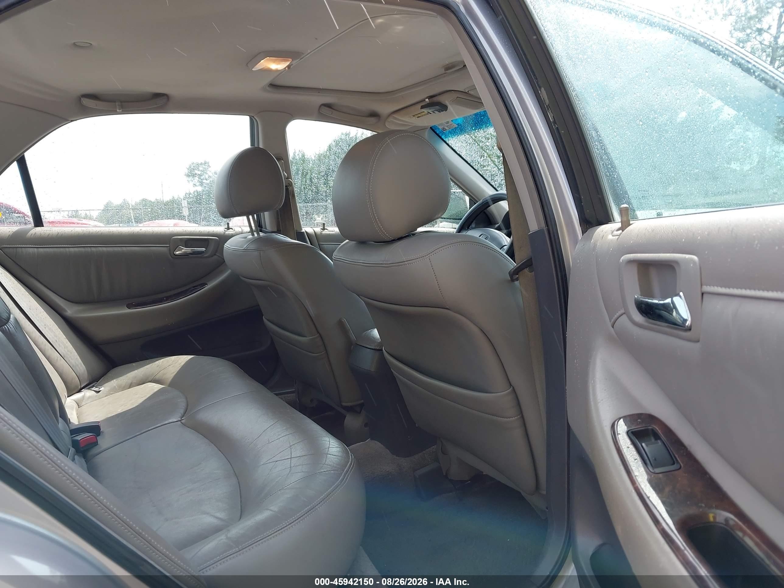 2001 Honda Accord 3.0 Ex Silver vin: 1HGCG16501A002331