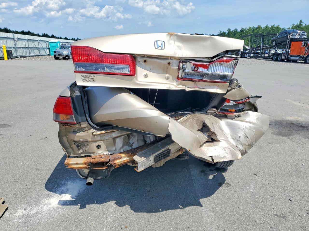 2001 Honda Accord Ex Gold vin: 1HGCG16501A008243