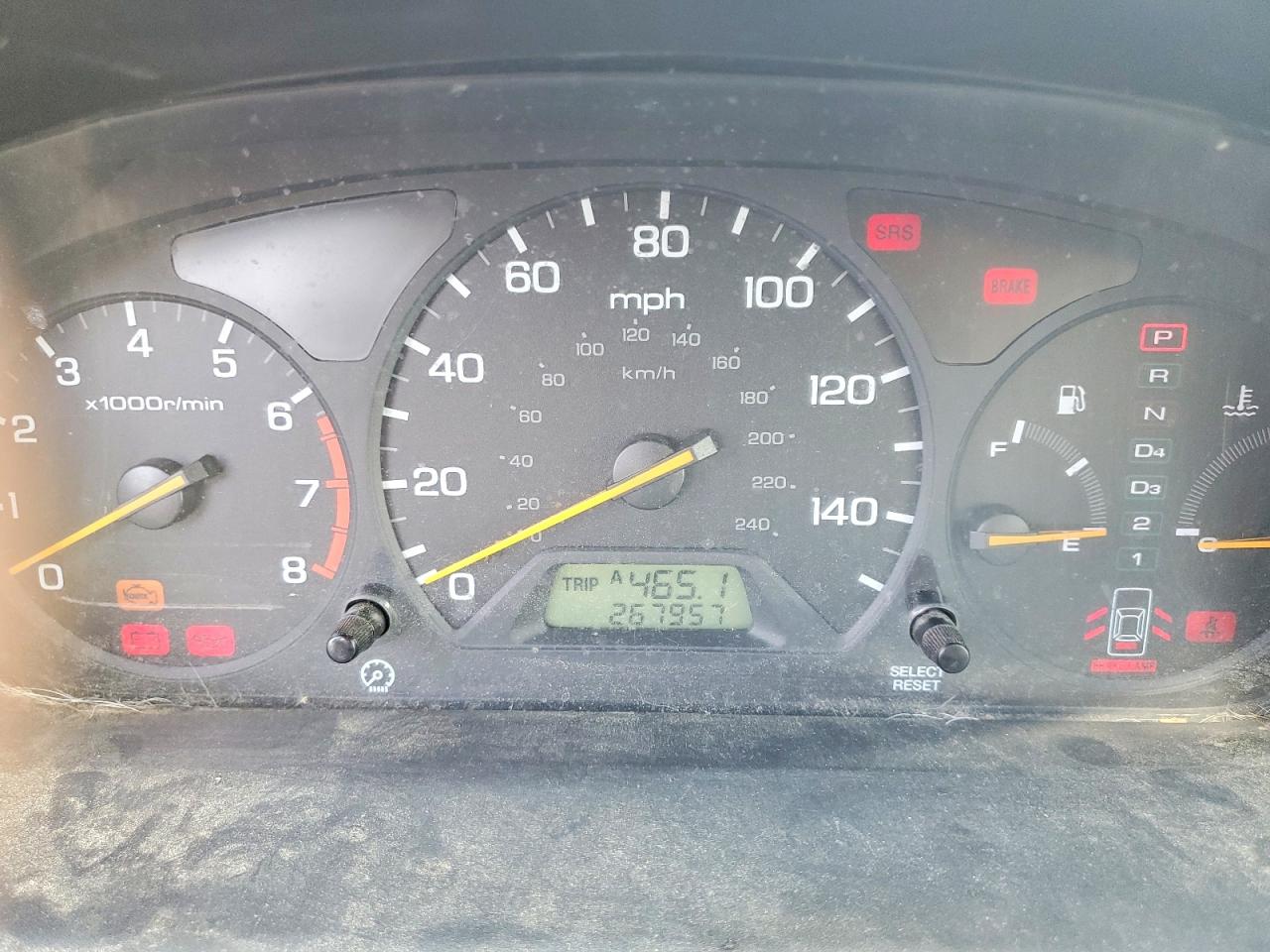 2001 Honda Accord Ex Gold vin: 1HGCG16501A008243