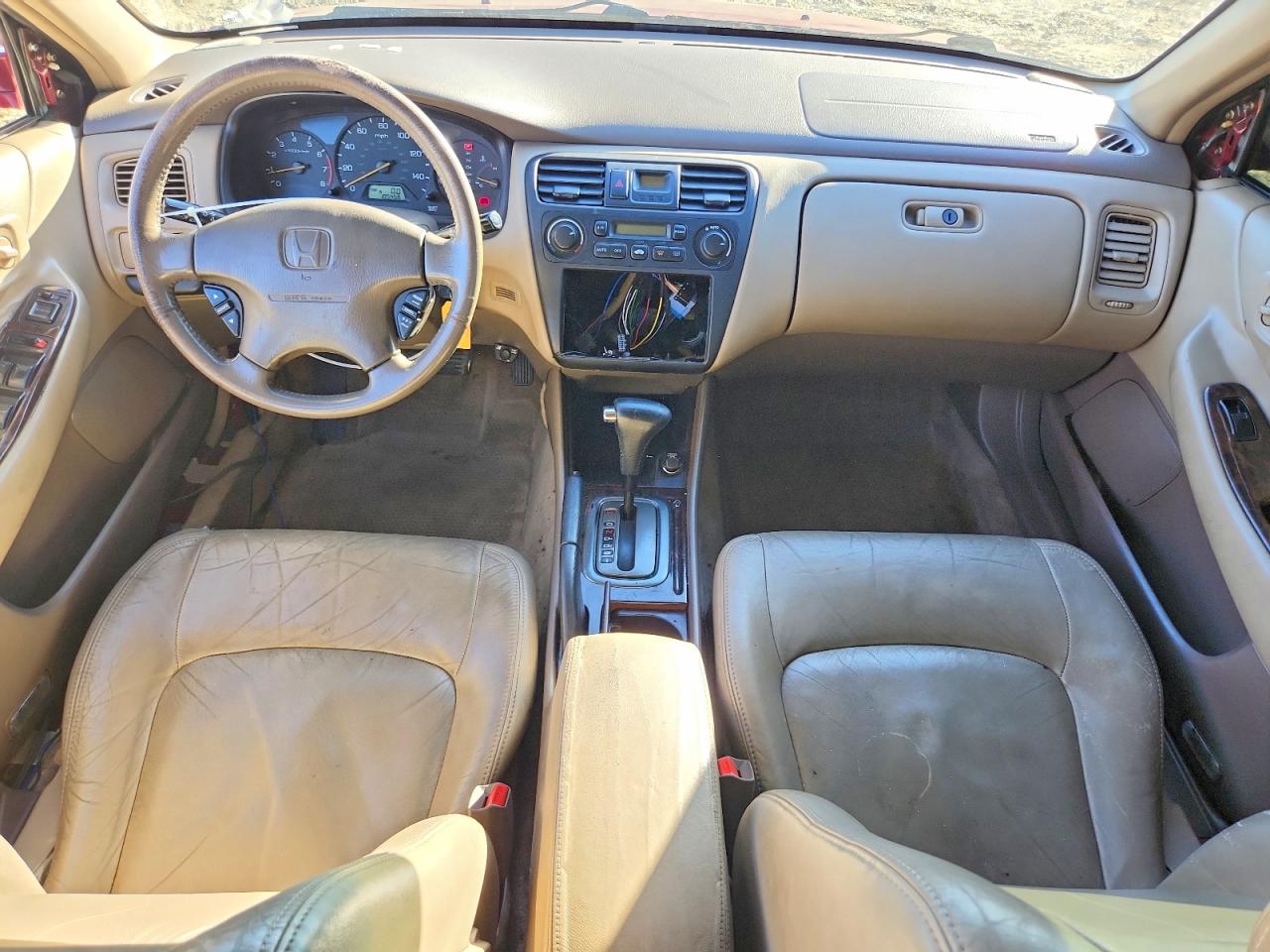 2001 Honda Accord Ex Red vin: 1HGCG16501A023289