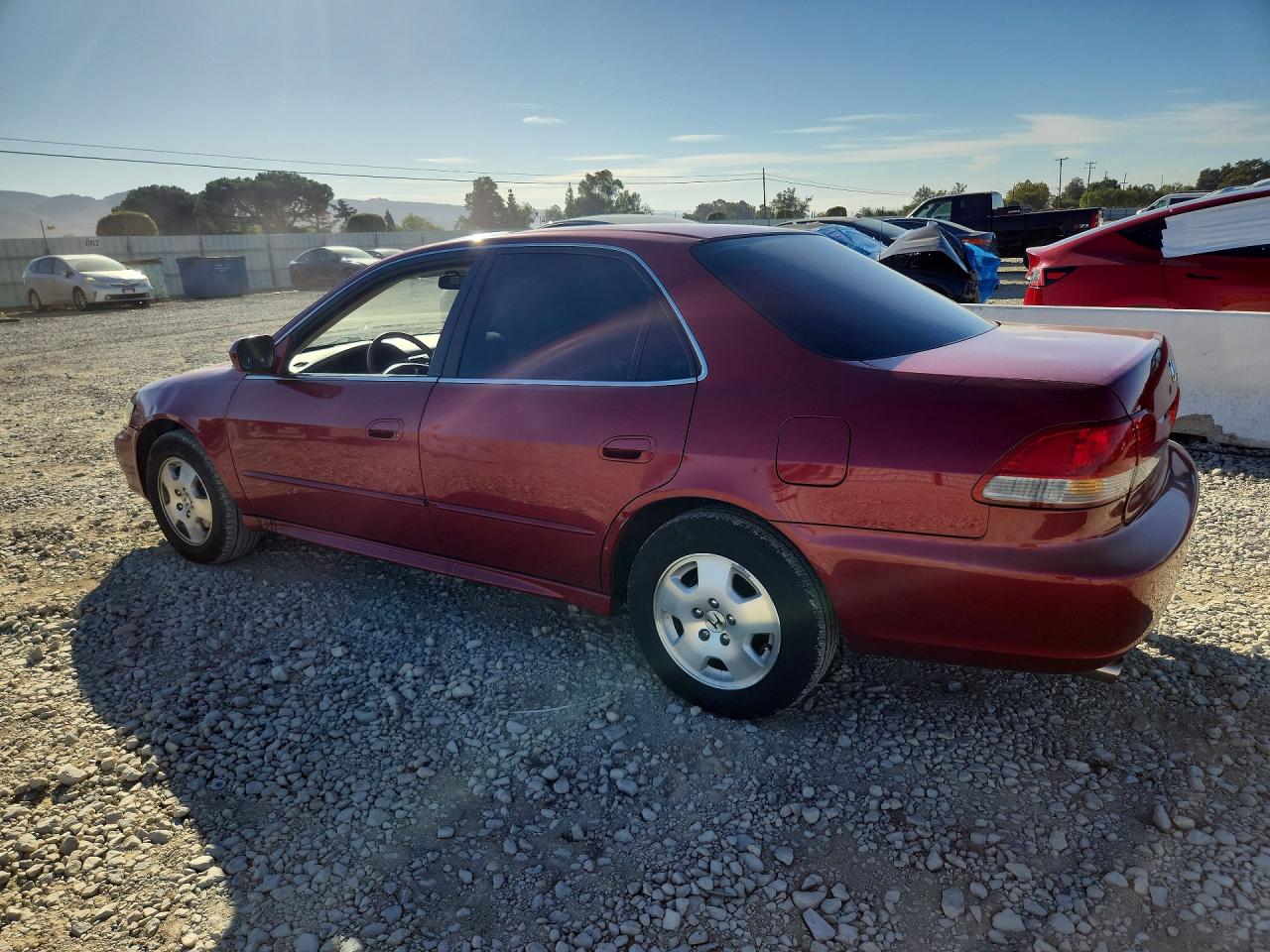 2001 Honda Accord Ex Red vin: 1HGCG16501A023289