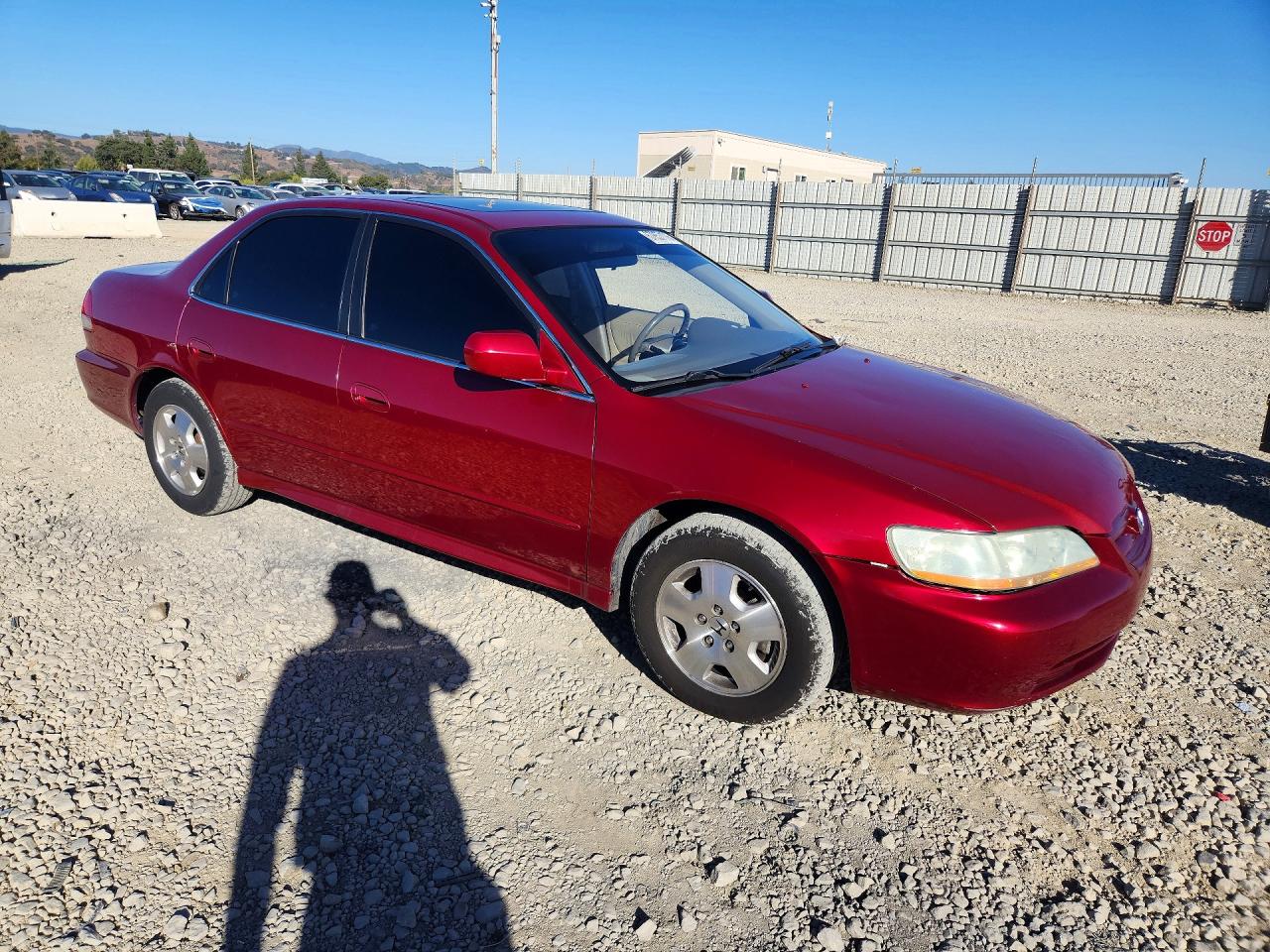 2001 Honda Accord Ex Red vin: 1HGCG16501A023289