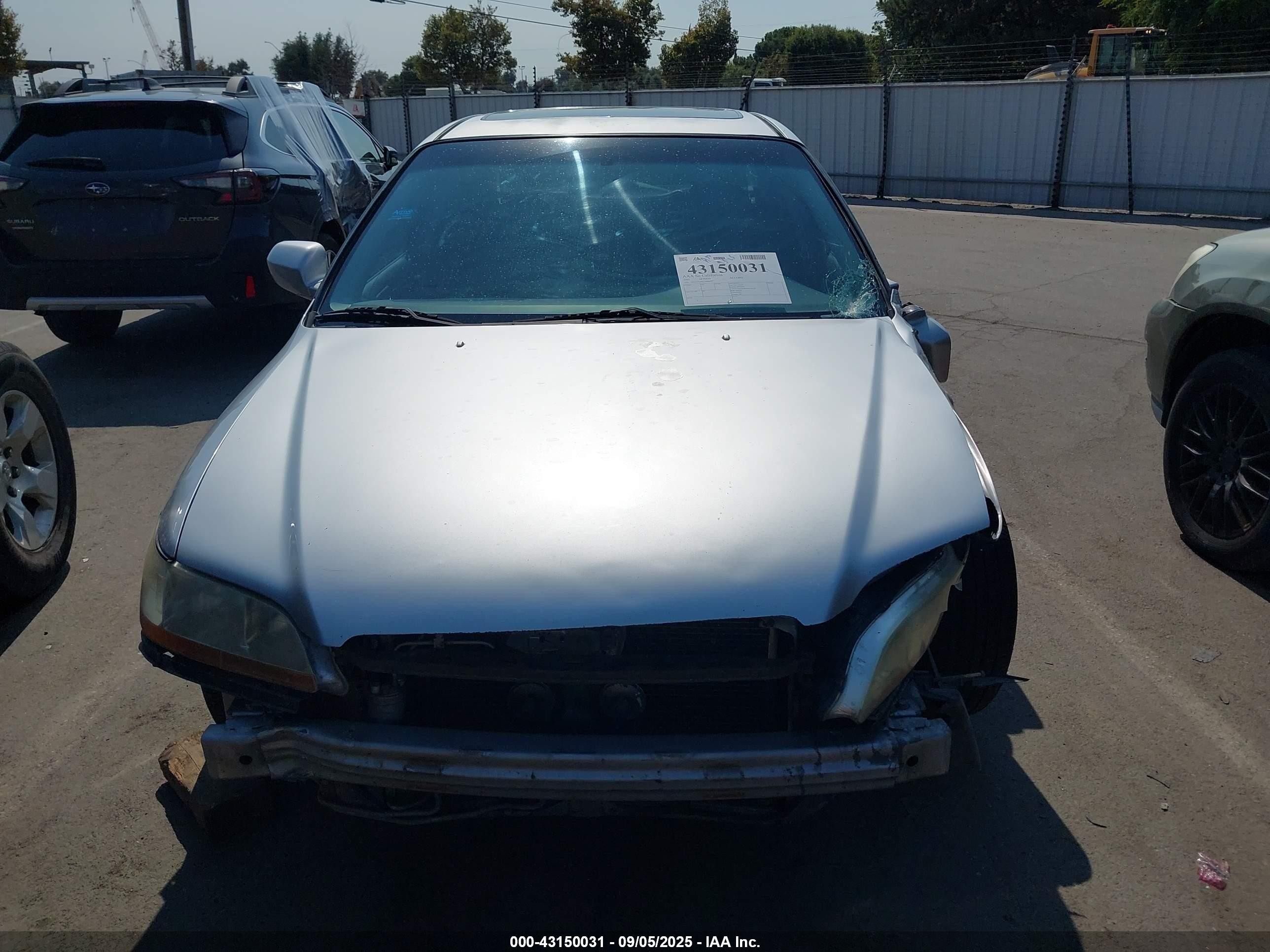 2001 Honda Accord 3.0 Ex Silver vin: 1HGCG16501A044773