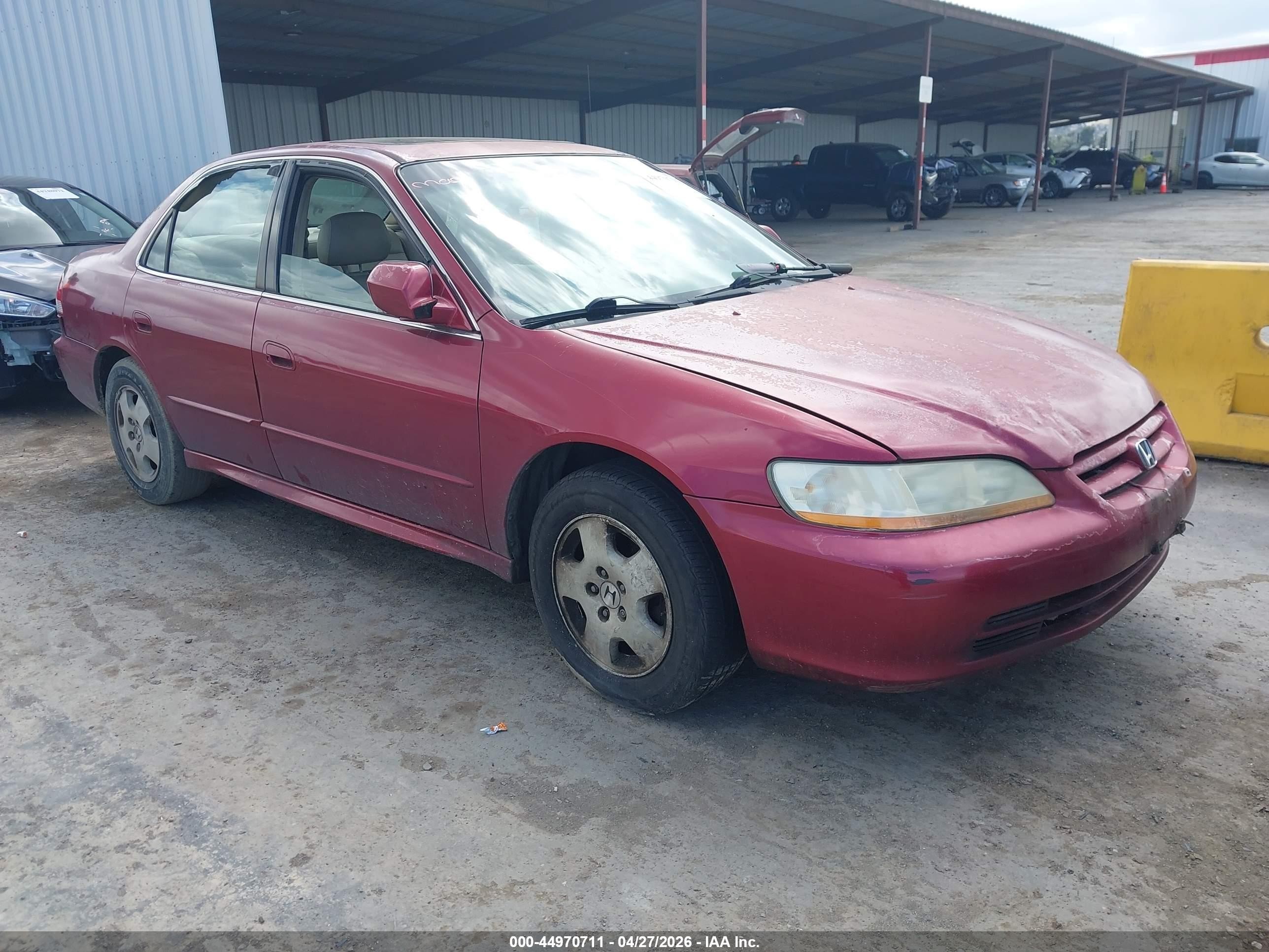 2001 Honda Accord 3.0 Ex Red vin: 1HGCG16501A069947