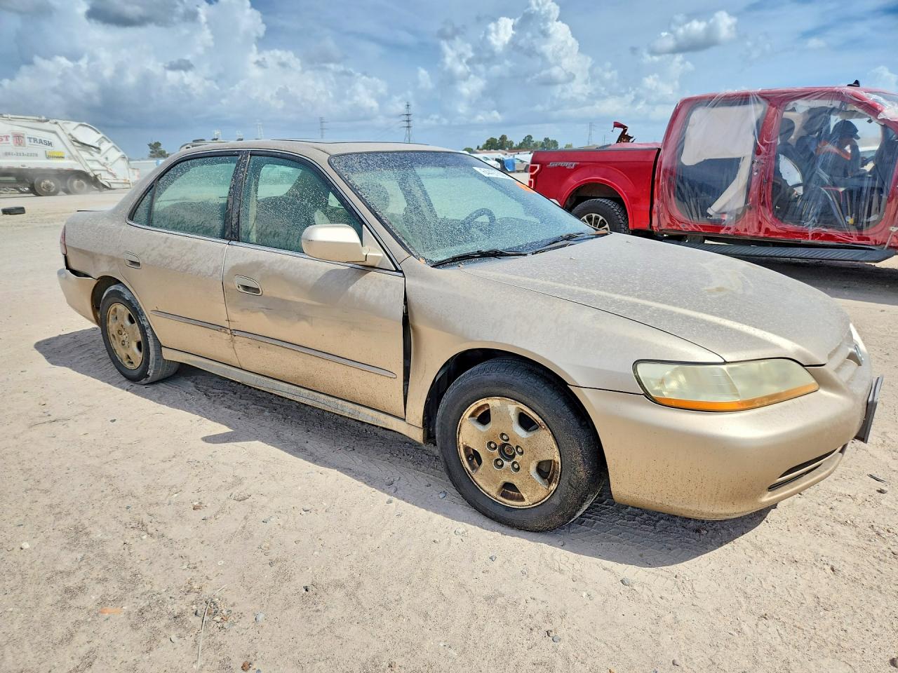 2001 Honda Accord Ex Gold vin: 1HGCG16501A077014