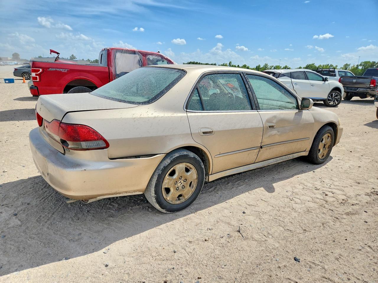 2001 Honda Accord Ex Gold vin: 1HGCG16501A077014