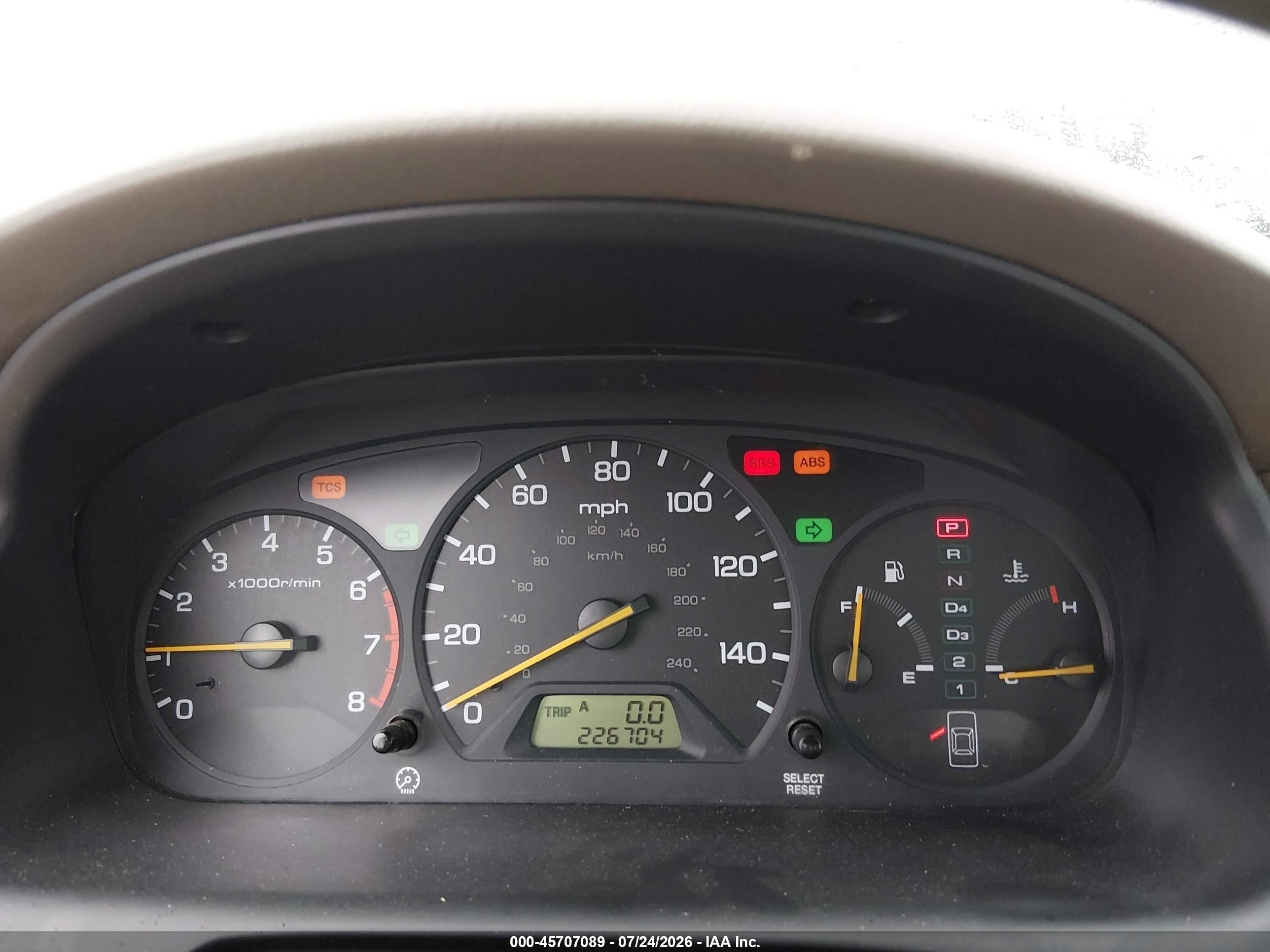 2002 Honda Accord 3.0 Ex Red vin: 1HGCG16502A010723