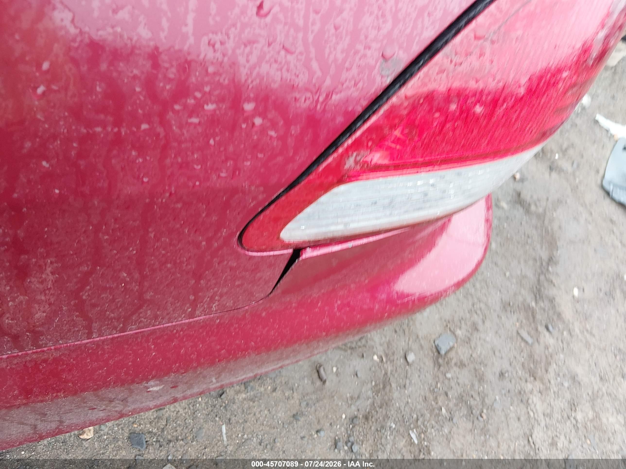 2002 Honda Accord 3.0 Ex Red vin: 1HGCG16502A010723